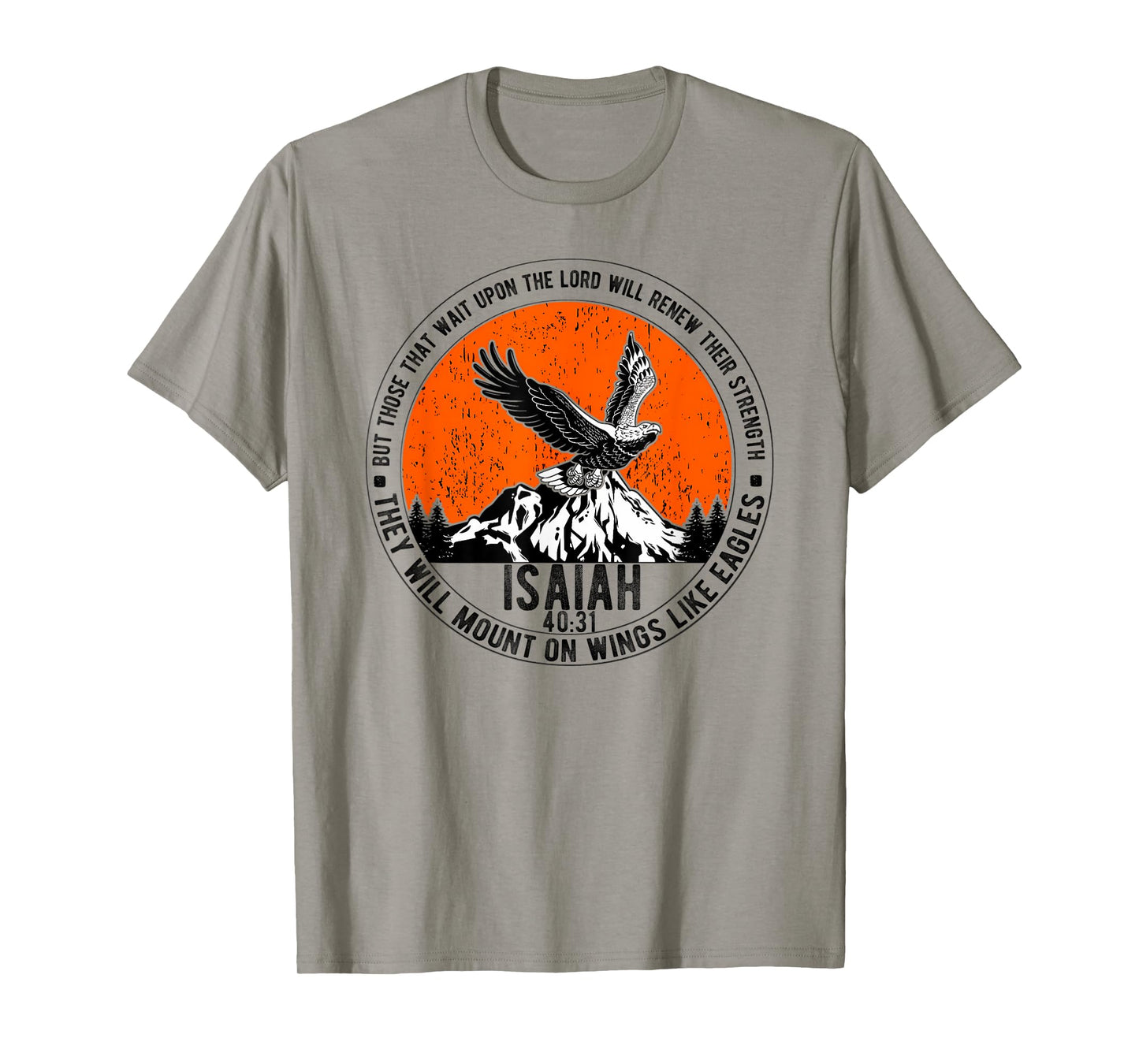 Vintage Isaiah 4031 Christian Bible Verse And Scripture T-Shirt