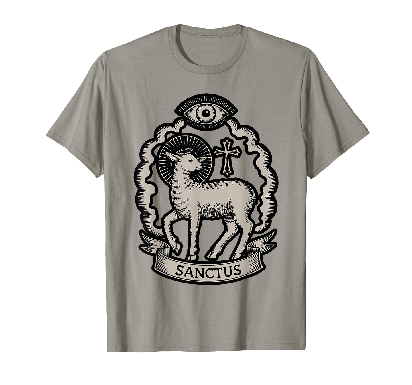 Agnus Dei Lamb of God Latin Seal Shirt T-Shirt