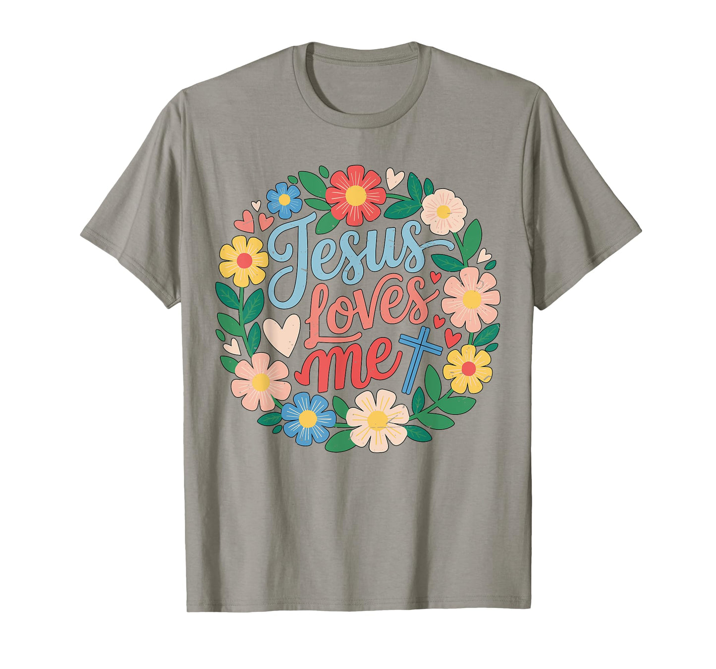 Toddler Girl Jesus Loves Me Boho I Christian God Sister Mom T-Shirt