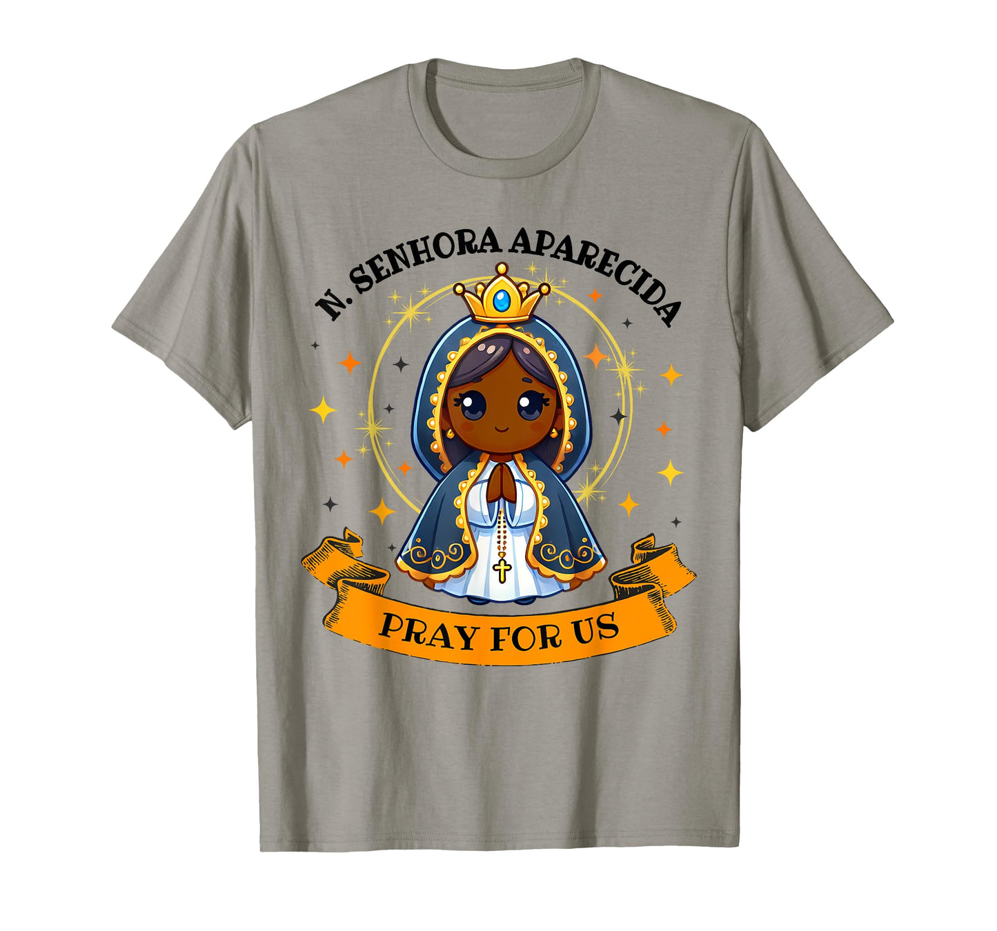 Nossa Senhora Aparecida Brasil Catholic Christians for Kids T-Shirt