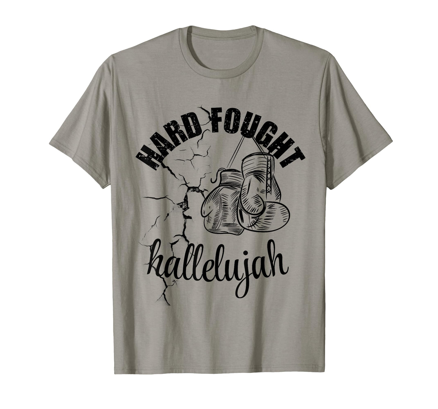Brandon Hard Fought Hallelujah Christian Praise T-Shirt
