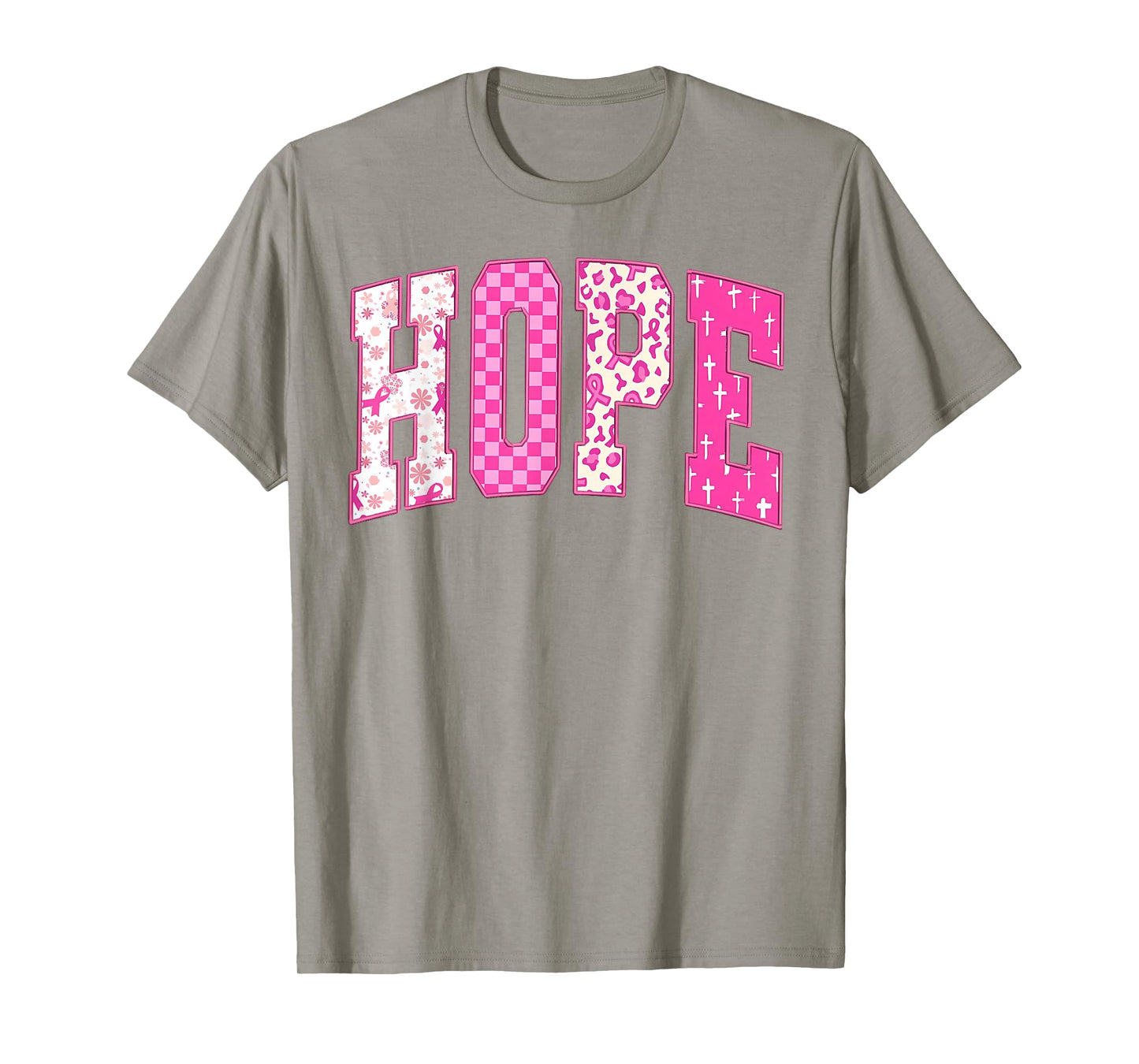 Breast Cancer Christian Fight Hope Faith Love Matching Group T-Shirt