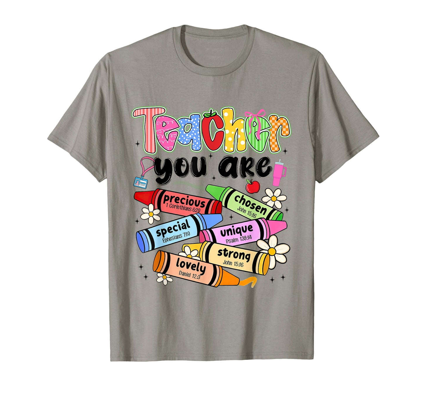 Christian Teacher You are Back to School Religious Teaching T-Shirt