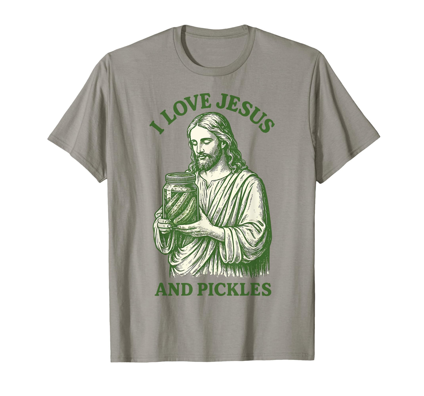 I Love Jesus And Pickles T-Shirt