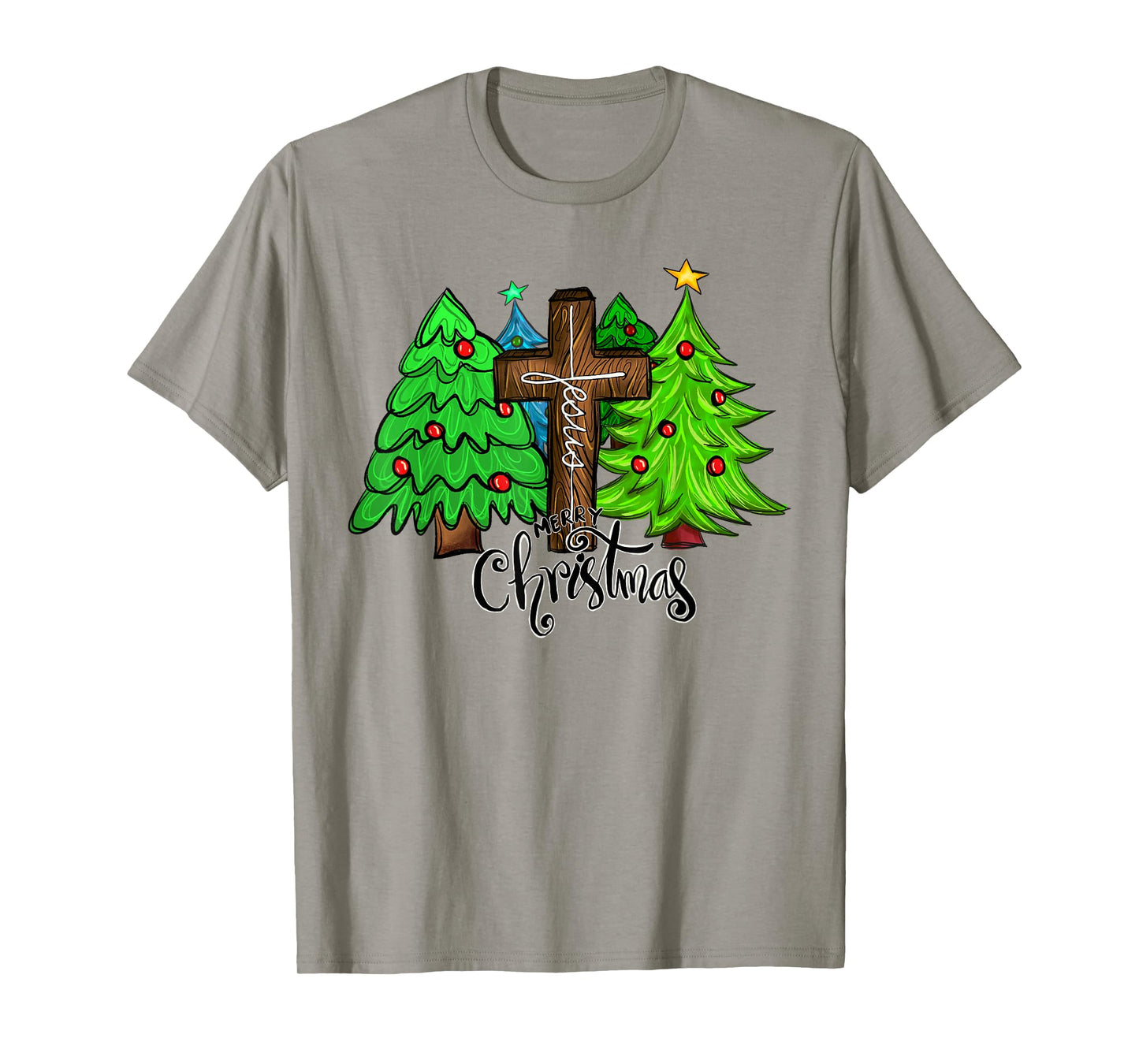 Christian Christmas Jesus Christ Religious Men Women Kids T-Shirt