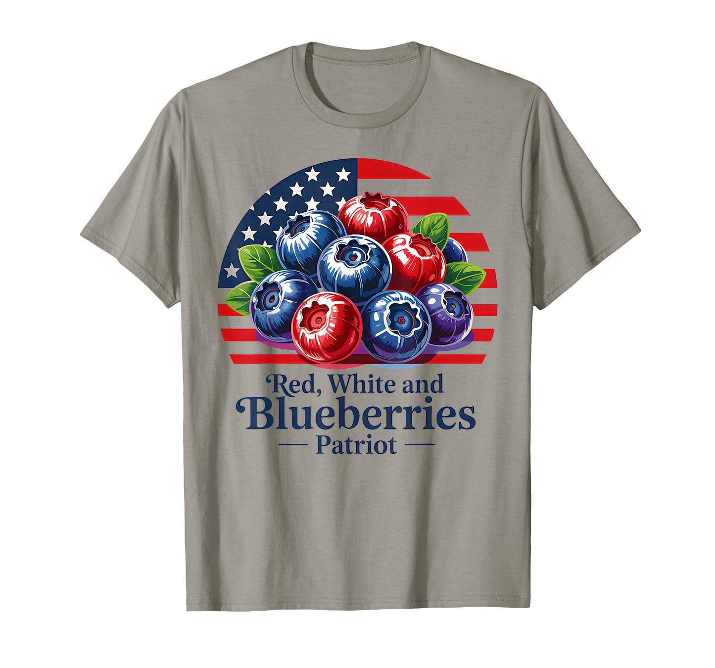 Red White and Blueberries Christian Patriotic T-Shirt