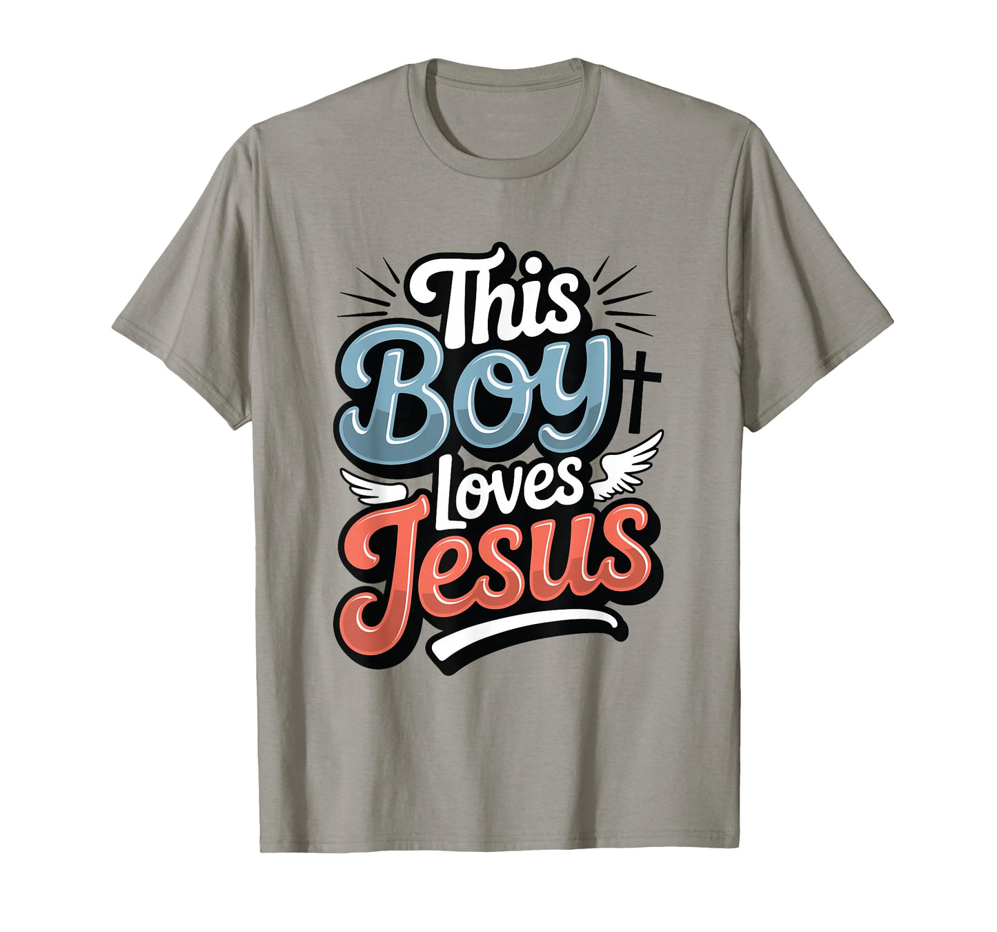 Christian Faith Apparel This Boy Loves Jesus T-Shirt