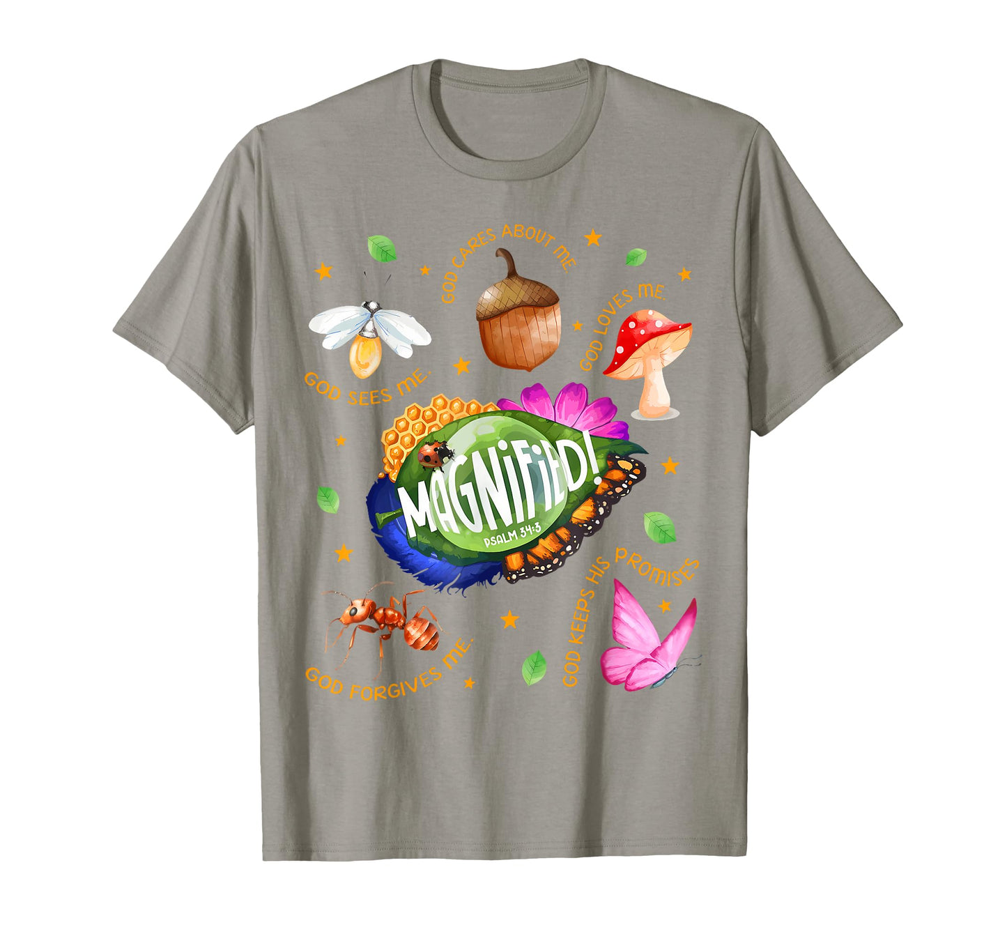 Vbs Magnified Shirt Smallest Insects Adventure Christian T-Shirt
