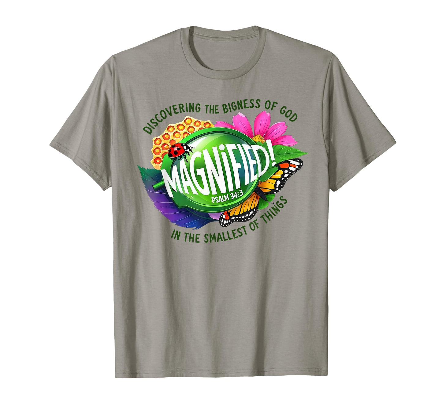 Magnified VBS 2025 Discovering the Bigness of God Christian T-Shirt