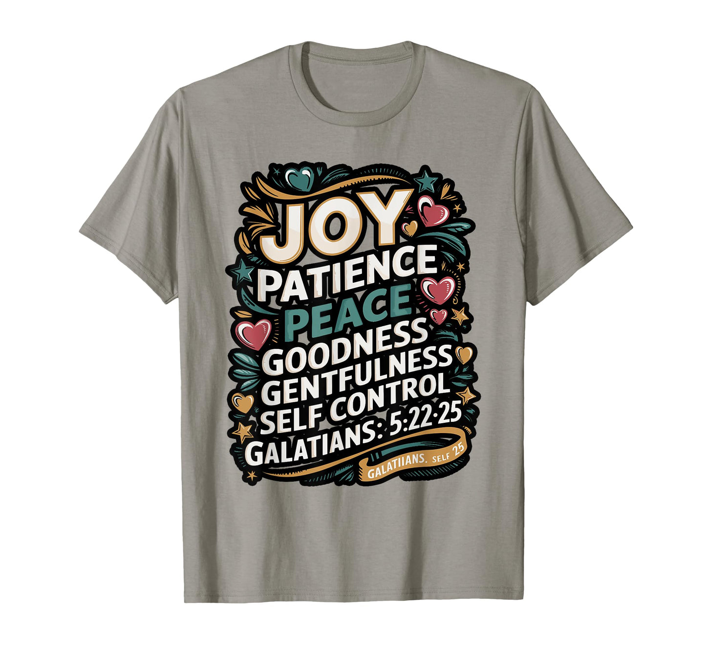 Awesome Galatians Fruit Of The Spirit Religious Verses T-Shirt