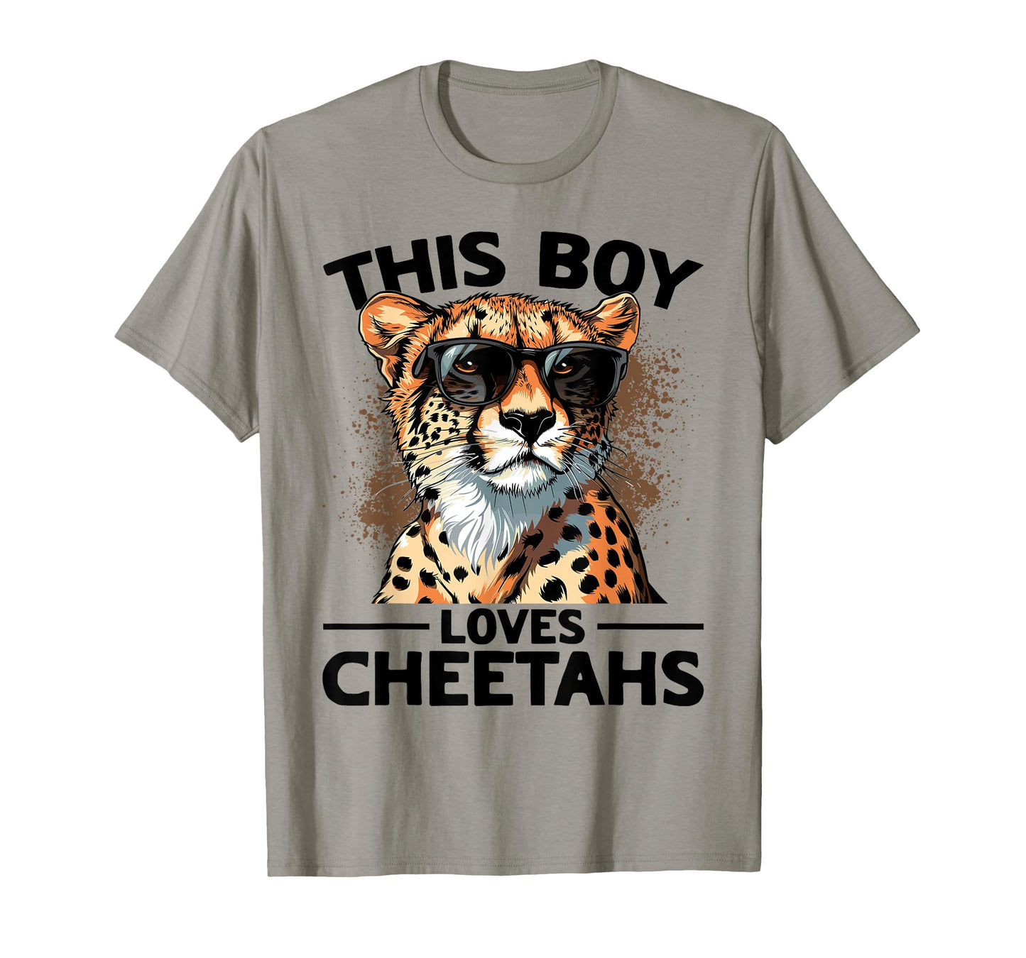 Funny Cheetah Animal This Boy Loves Cheetahs T-Shirt