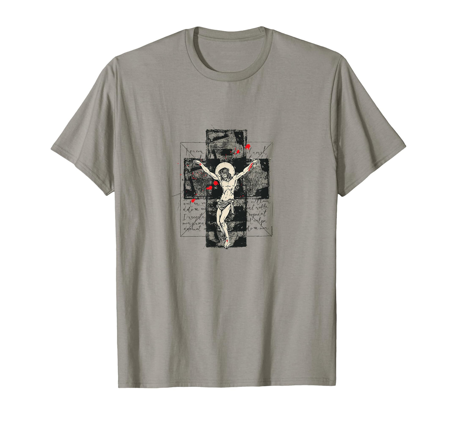 #snirt Jesus on the Cross T-Shirt Motif Jesus Hoodie God Mug T-Shirt