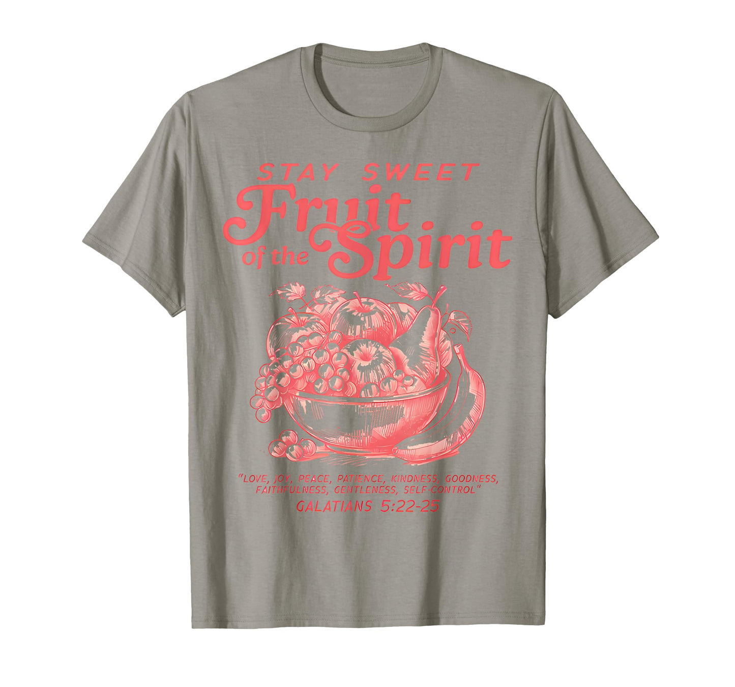 Fruit Of The Spirit Vintage Faith Christian for Women Men T-Shirt