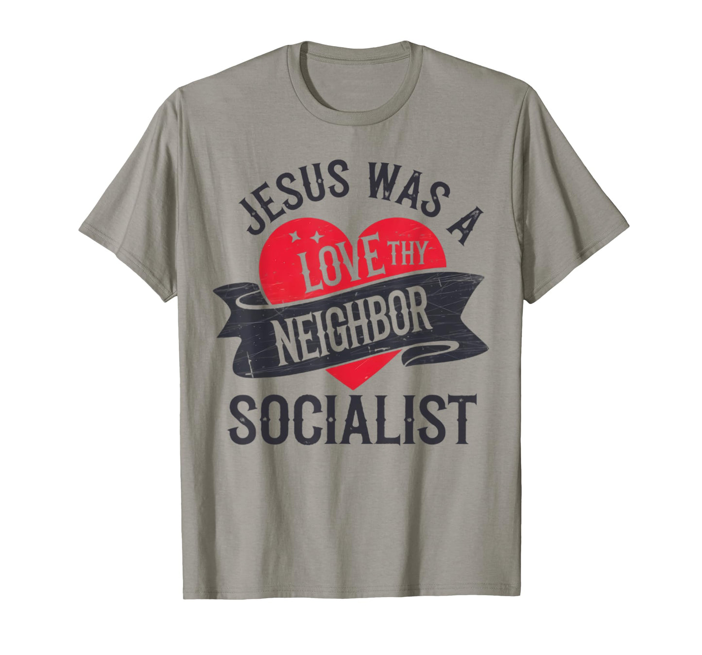 Vintage Jesus Was A Socialist Christian Socialist T-Shirt