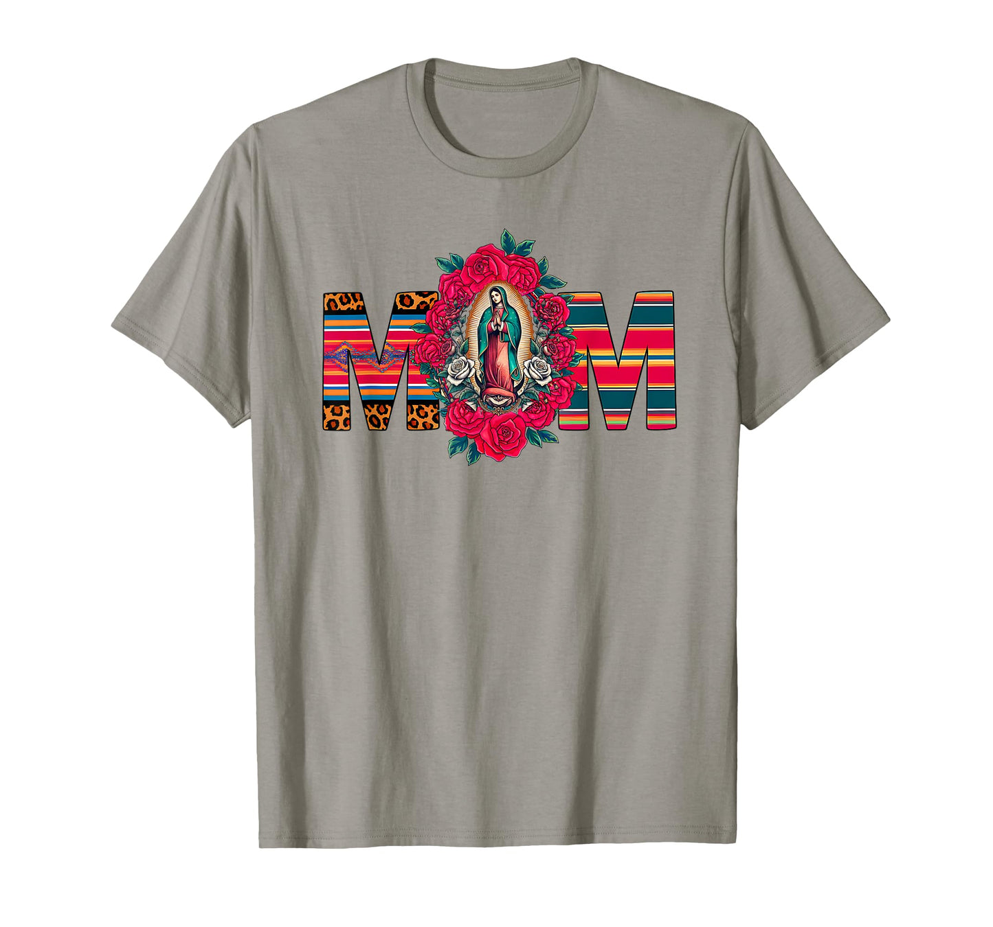 Mama Mom Our Lady Virgen De Guadalupe Saint Virgin Mary T-Shirt