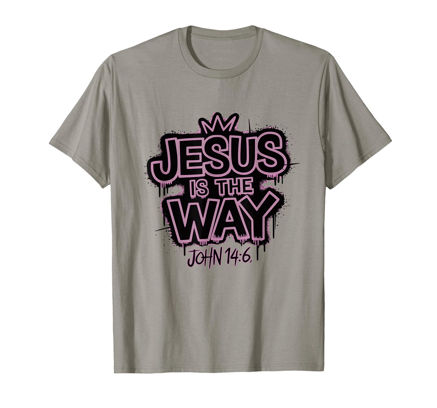 Jesus is The Way John 14:6 Graffiti T-Shirt