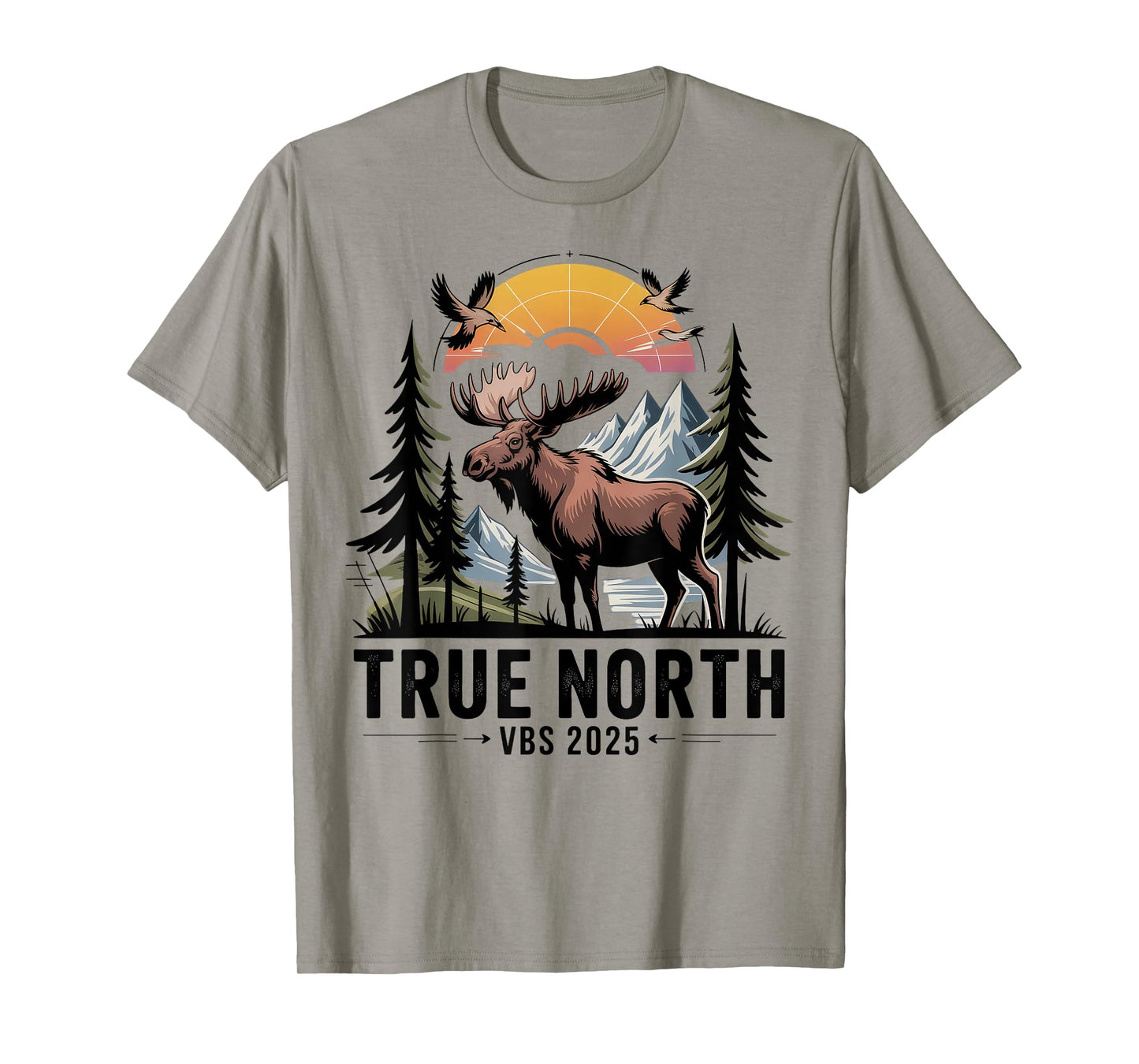 VBS 2025 True North Trusting Jesus Christian Summer T-Shirt