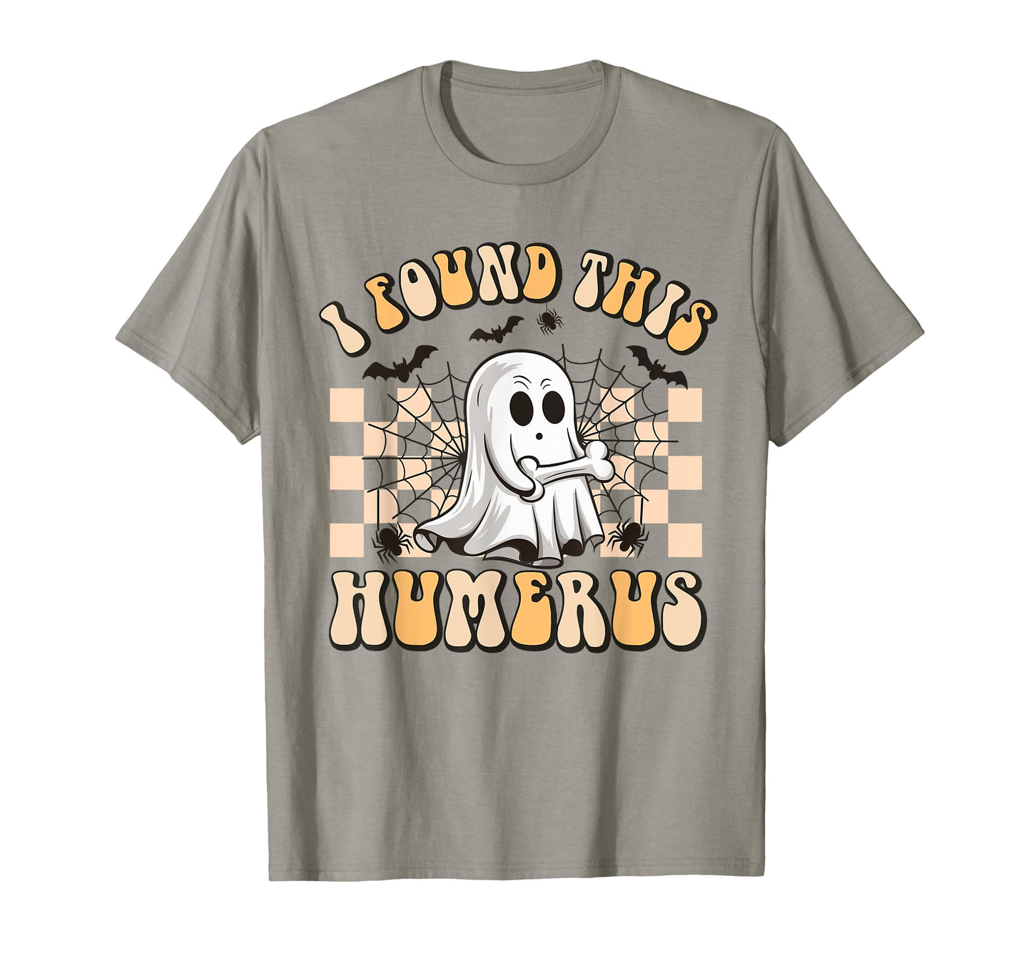 Groovy I Found This Humerus Funny Halloween Humorous Medical T-Shirt