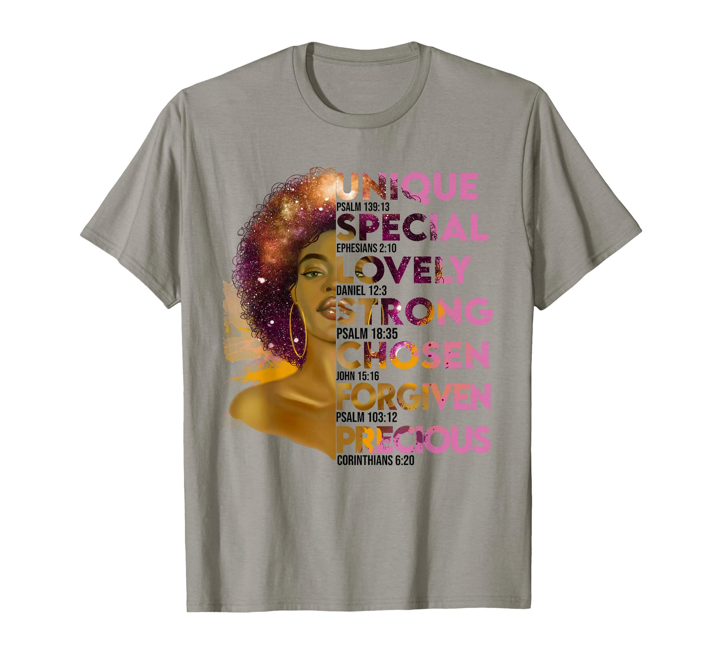 Motivational Bible Verse for African Women T-Shirt