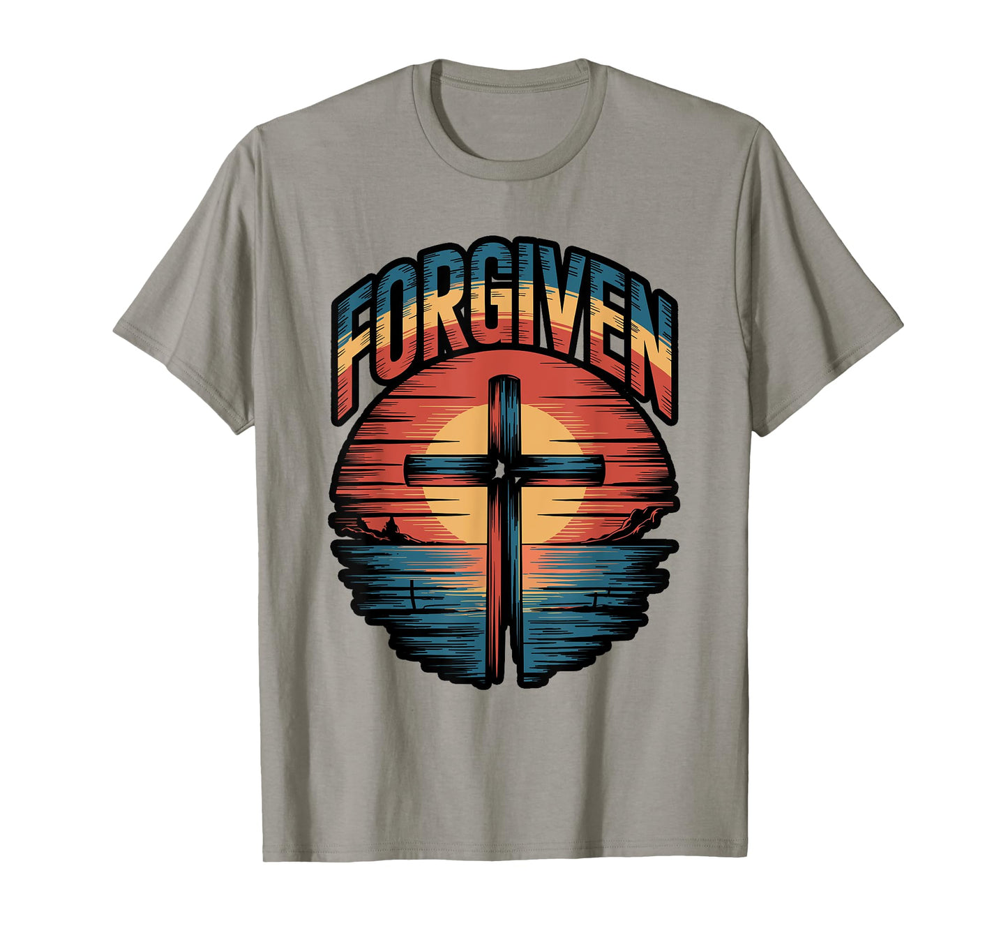 Forgiven Christian Faith Statement T Shirt Gift T-Shirt