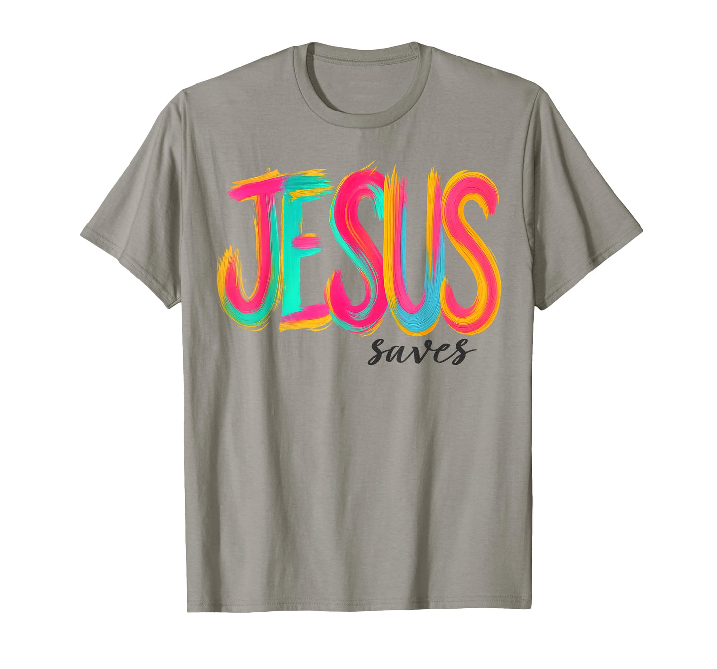 Jesus Saves Christian Cross God Faith Bible Pray Religious T-Shirt