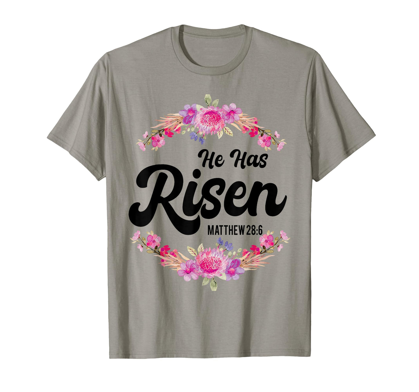 He Has Risen Jesus Christian Religous Easter Sunday Jesus T-Shirt