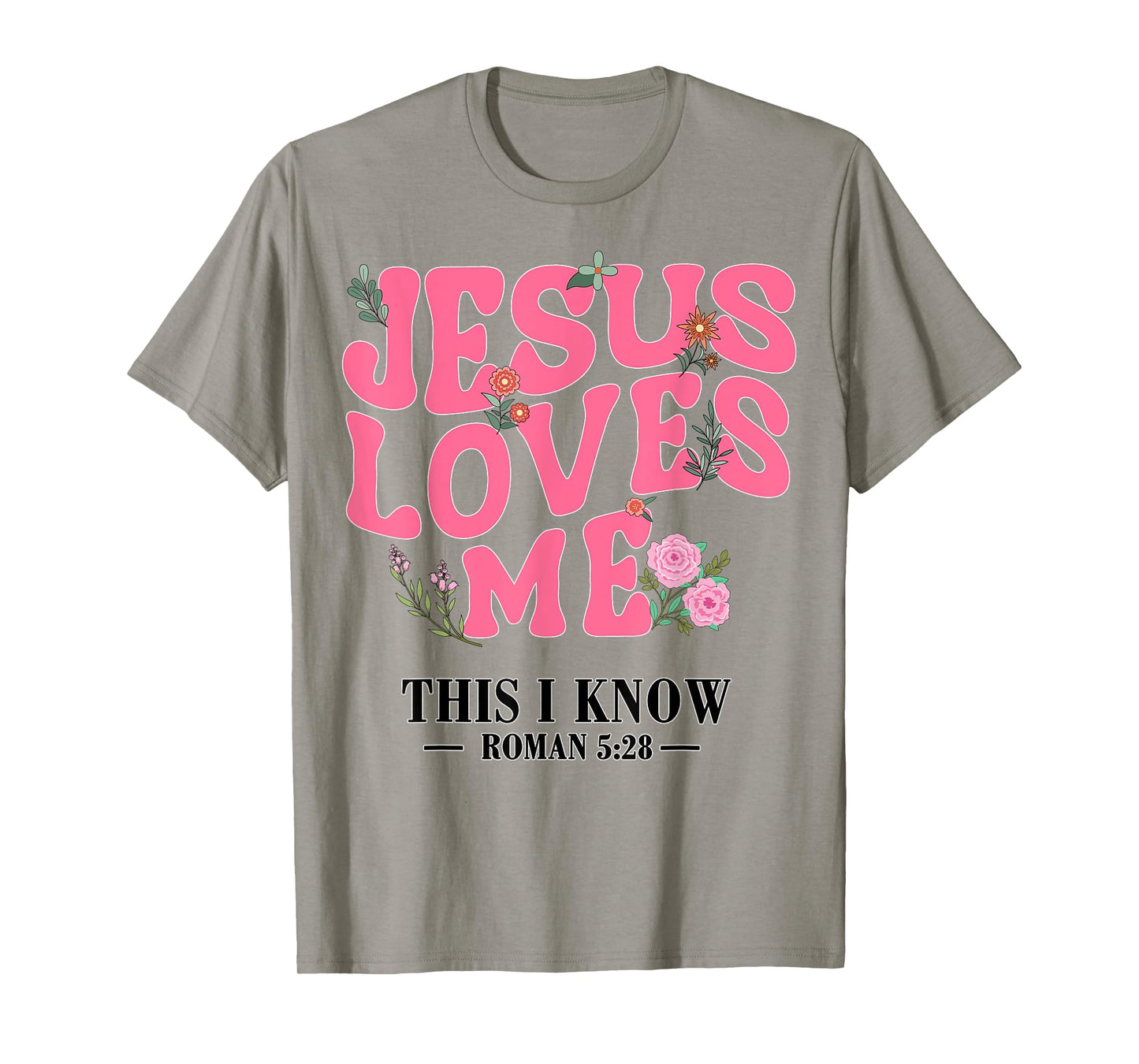 Toddler Jesus Loves Me I Pink Christian God Sister Daughter T-Shirt