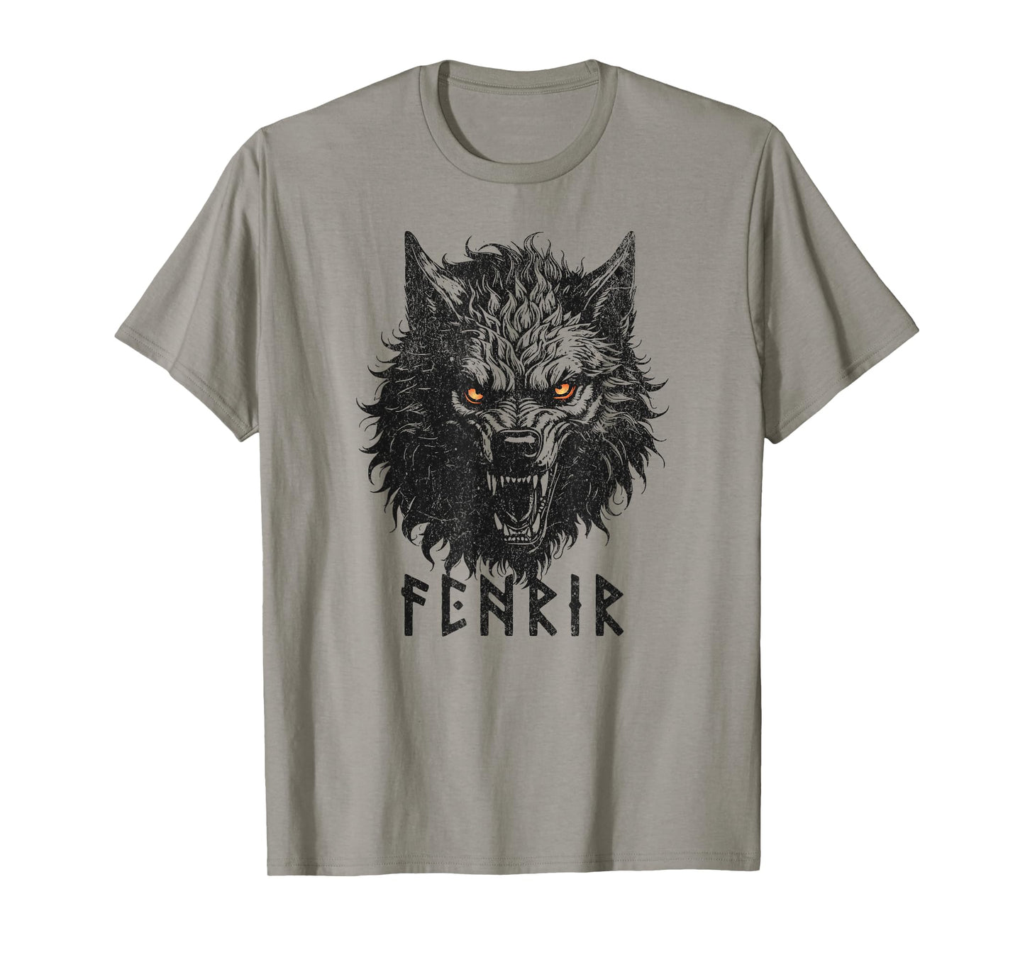 Fenrir Wolf Of Odin Old Norse Mythology Viking Celtic Fenris T-Shirt
