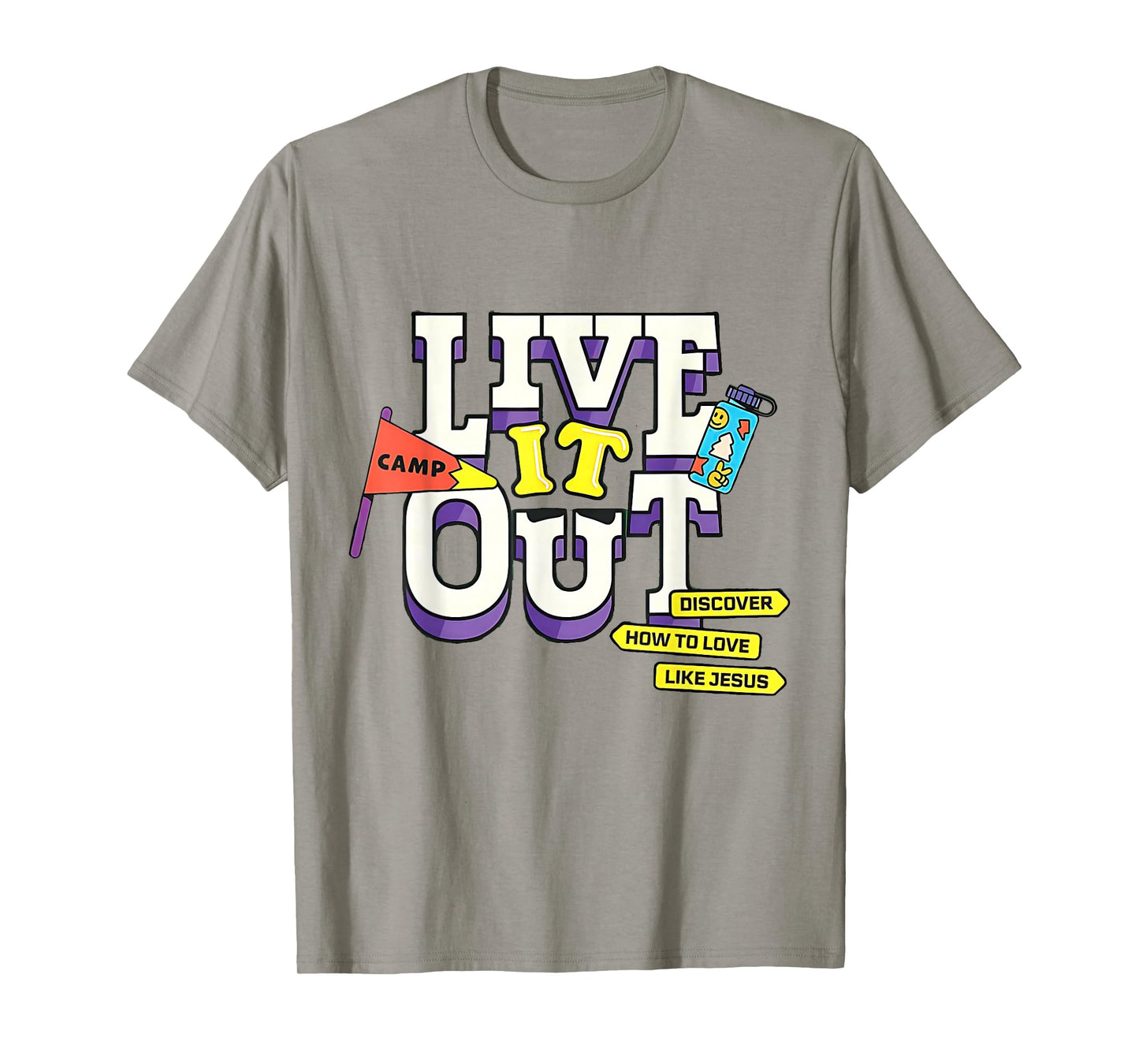 Live it Out VBS 2025 Bible School Christian Youth Camp T-Shirt