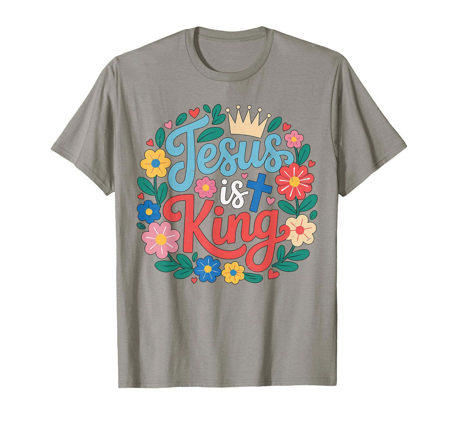 Girl Jesus Is King Boho Christian Toddler God Sister Mom Kid T-Shirt