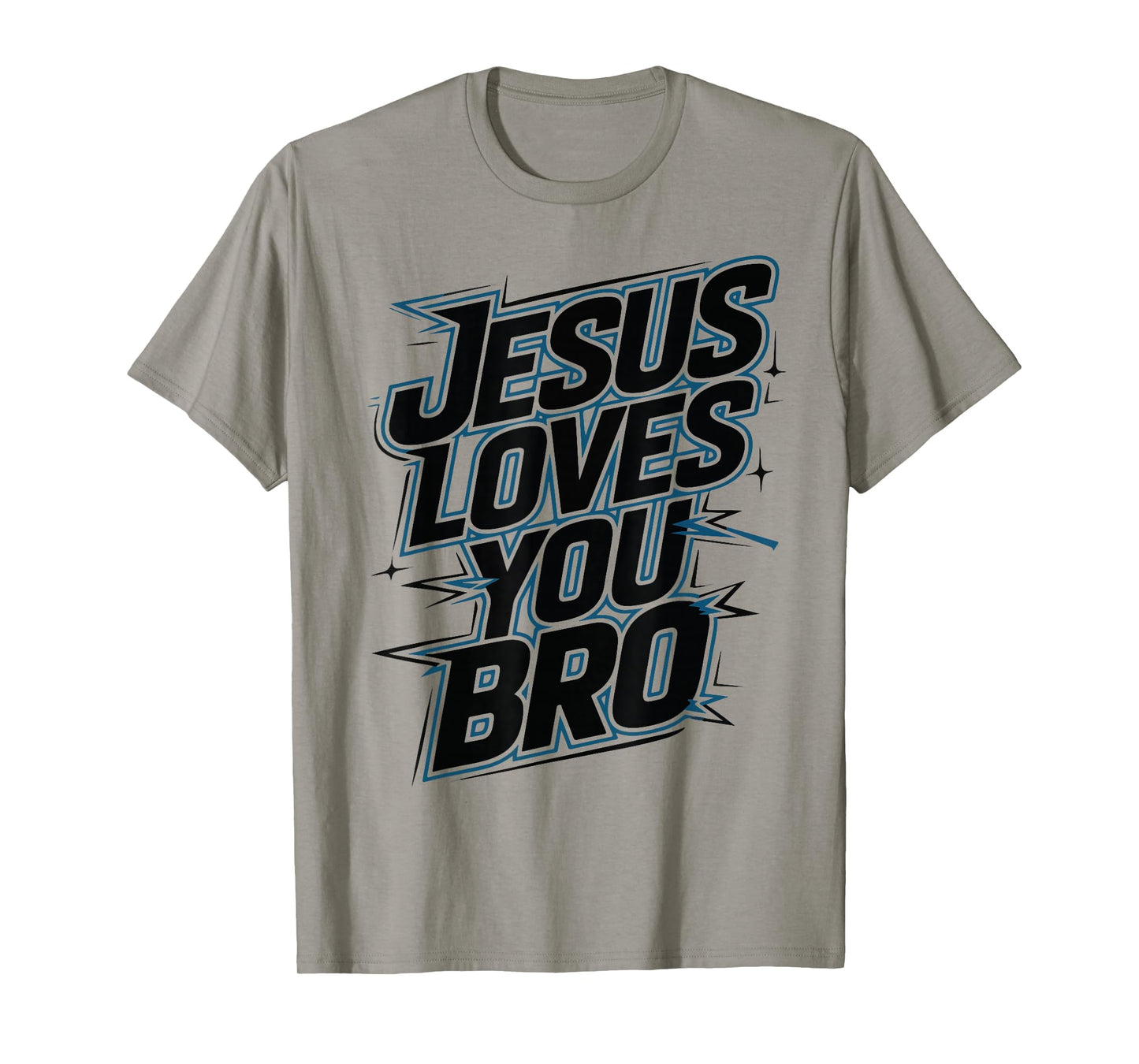 Youth Boy Jesus Loves You Bro Funny Christian Godson Toddler T-Shirt