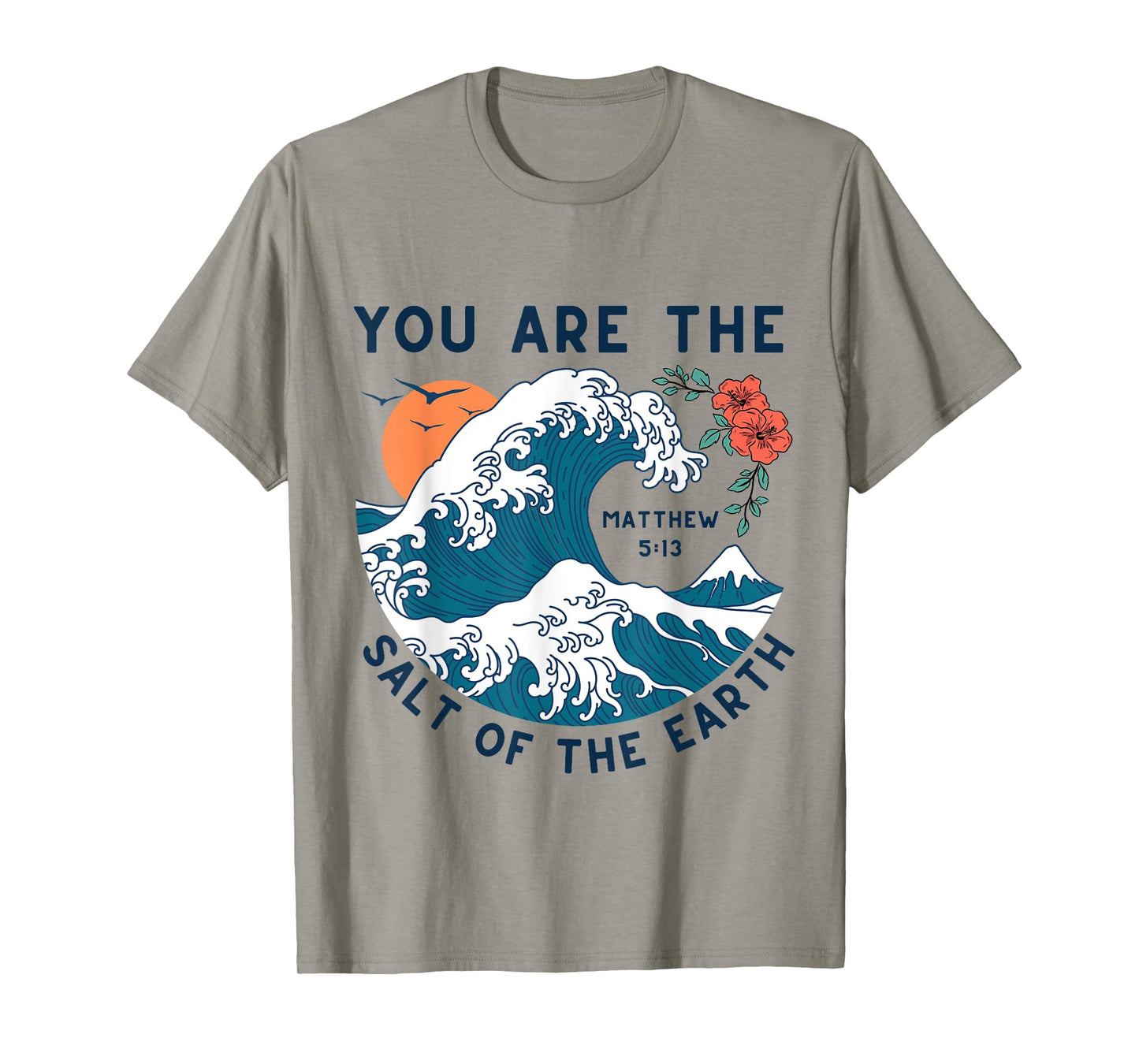 Salt of the Earth Inspirational Christian Bible Verse Retro T-Shirt