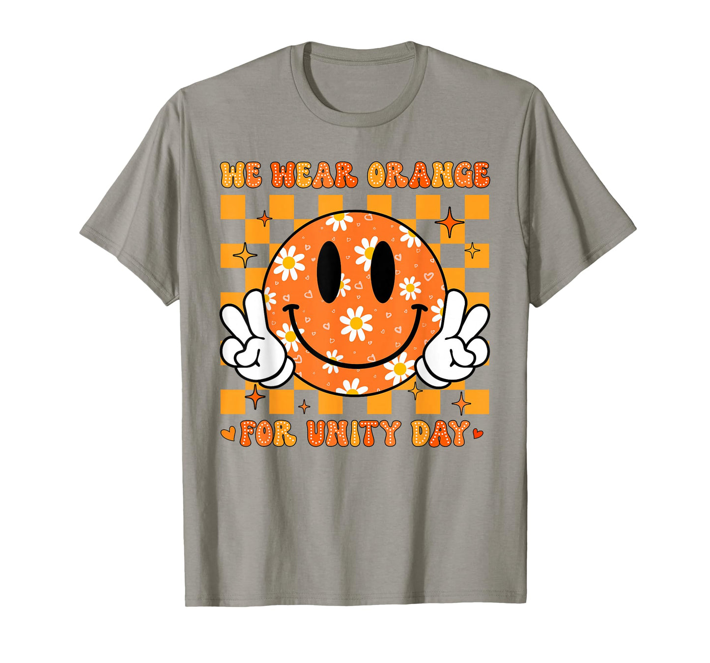 Unity Day End Bullying We Wear Orange Inspirational Quotes T-Shirt