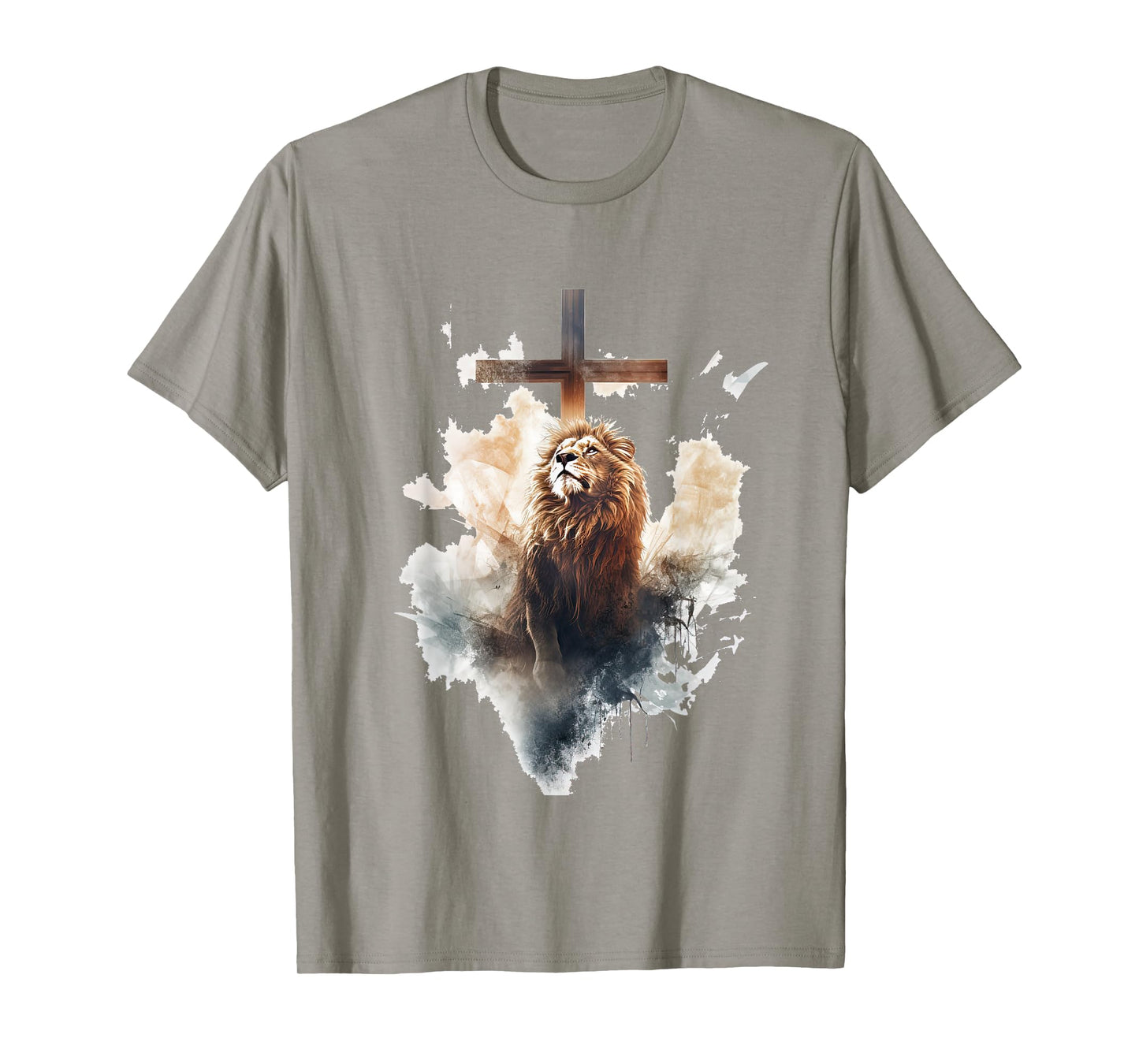 Yeshua Lion of Judah Christian Faith Jesus God Revelation T-Shirt