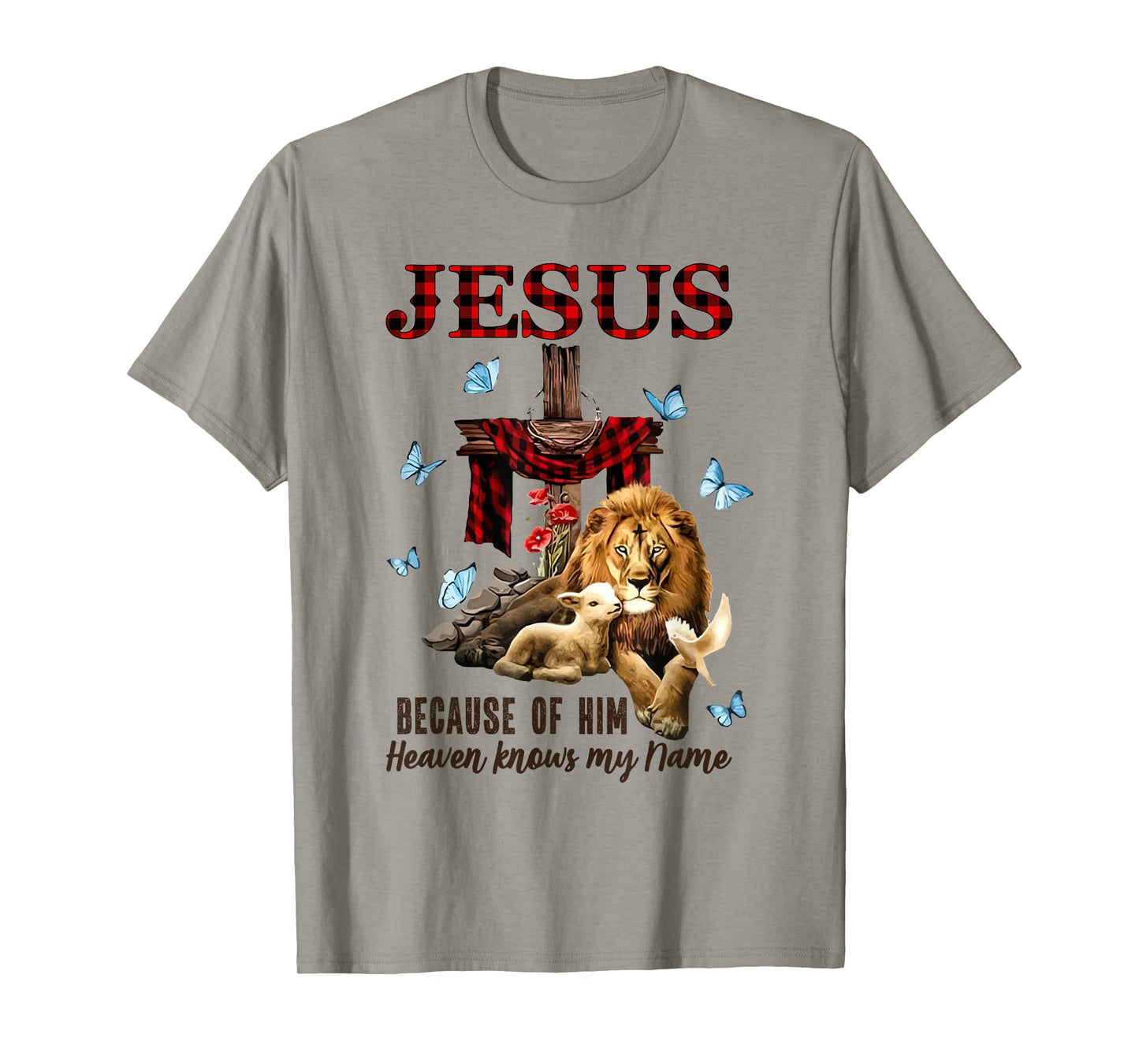 FAITH Jesus Lion Lamb Heaven Know My Name T-Shirt