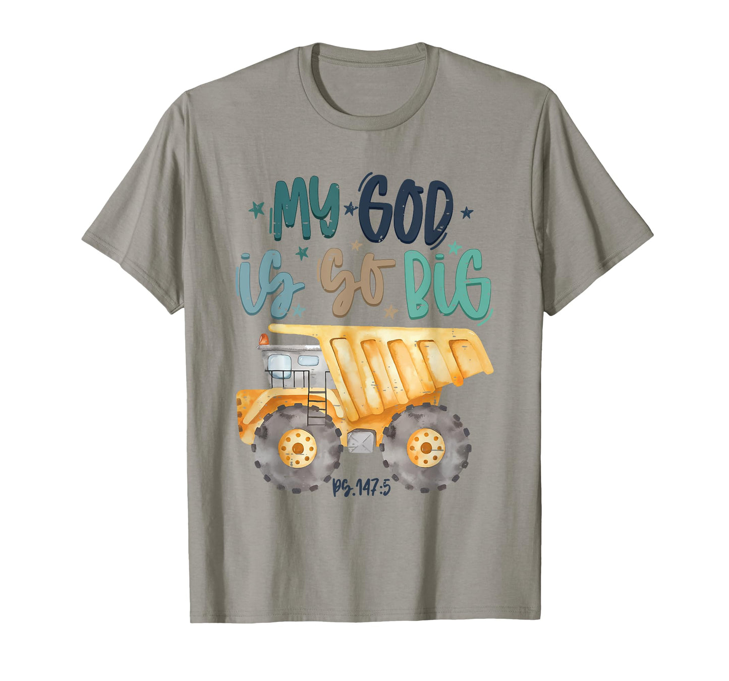 Retro My God is So Big kids Funny Christian Toddler Boys T-Shirt