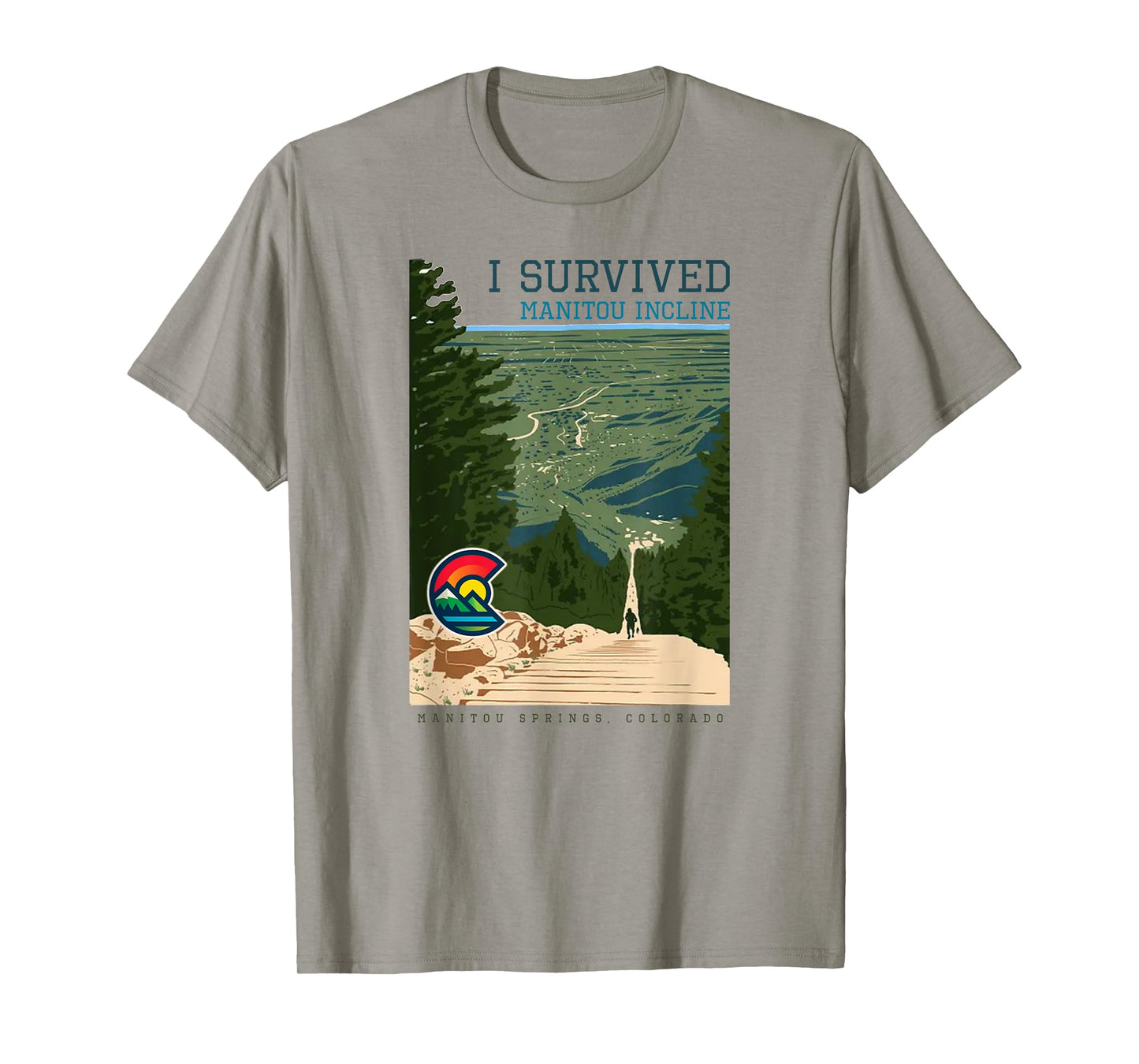 Manitou Incline, Colorado T-Shirt