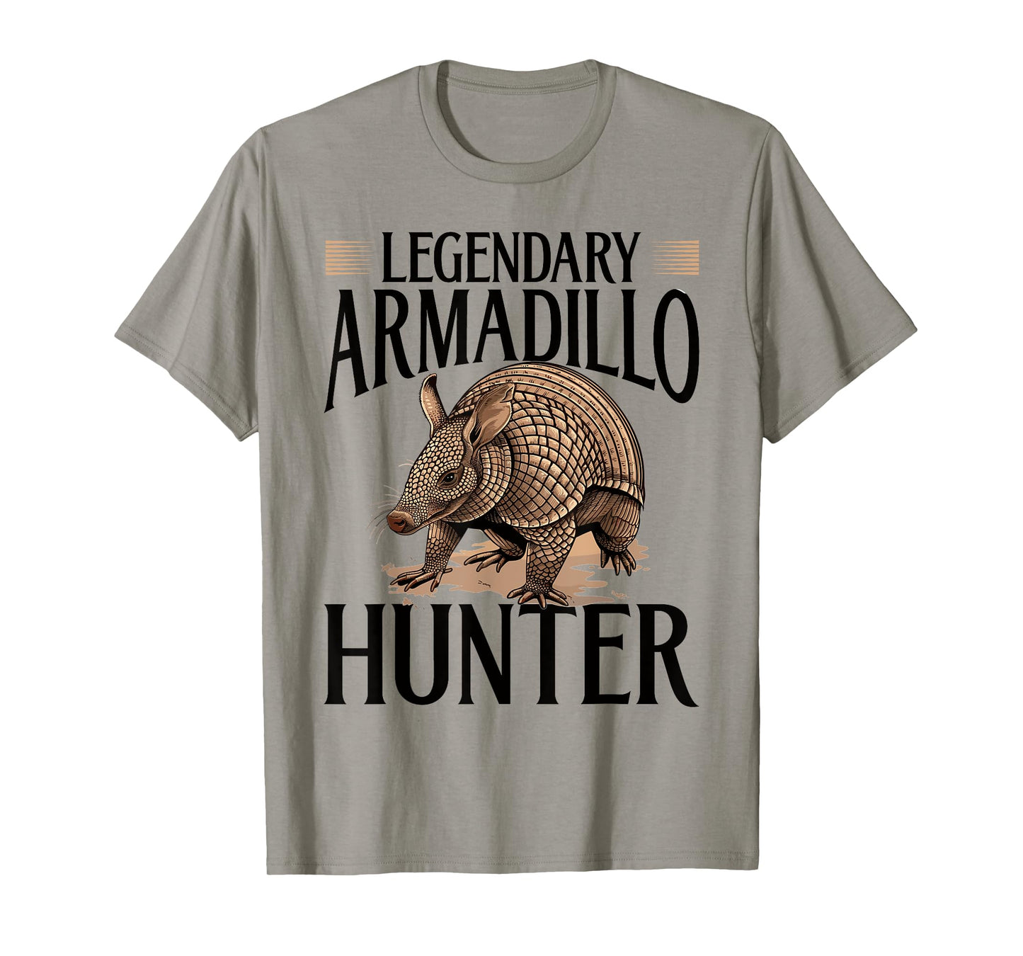 Funny Armadillo Animal Legendary Armadillo Hunter T-Shirt