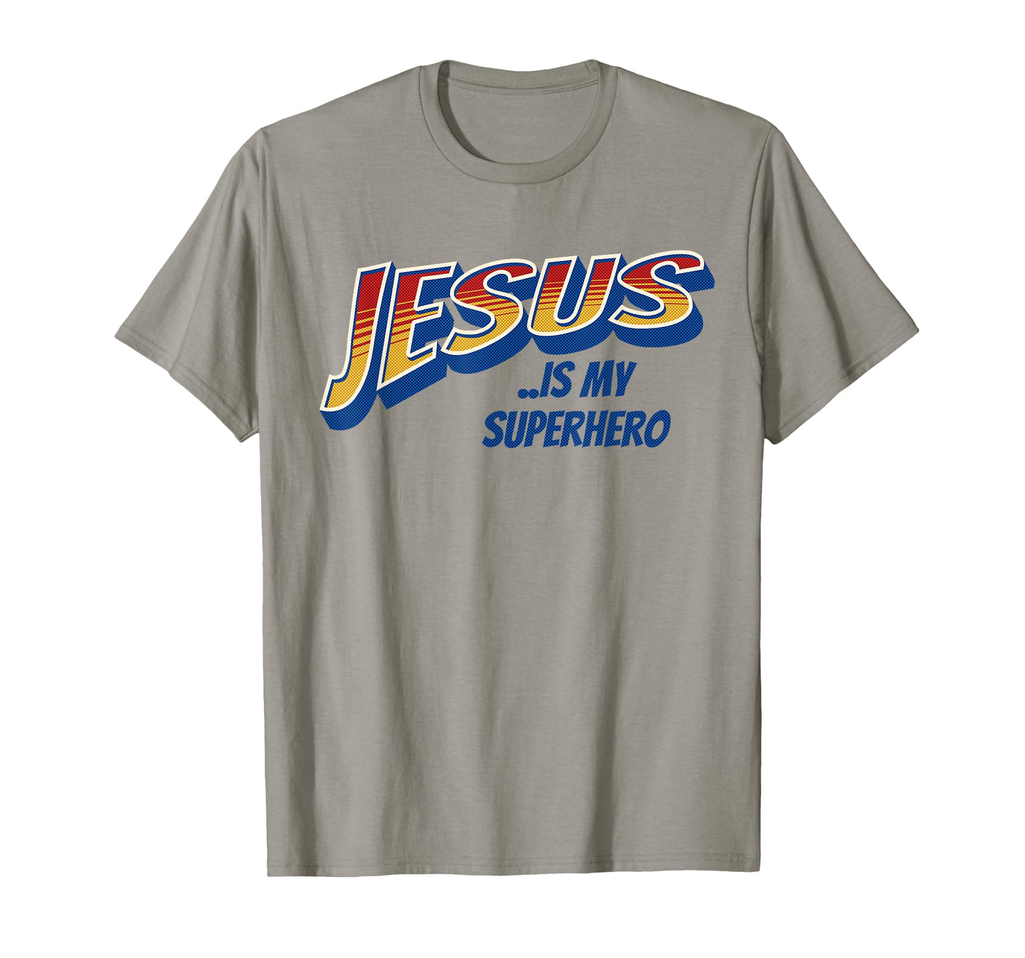 Jesus Is My Superhero Funny Christian Religious Super Hero T-Shirt