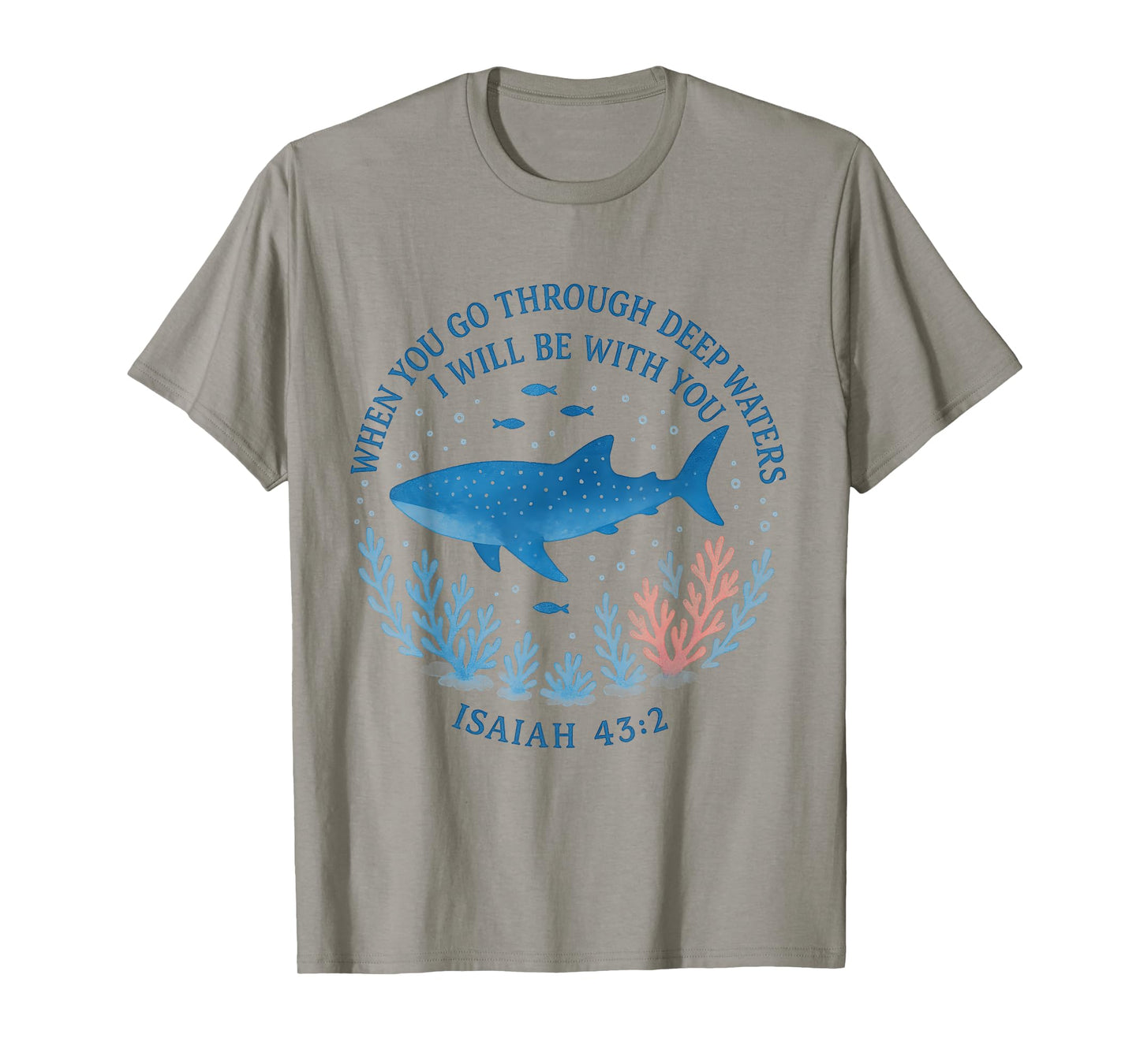 When You Go Through Deep Waters I Will Be With You Women T-Shirt