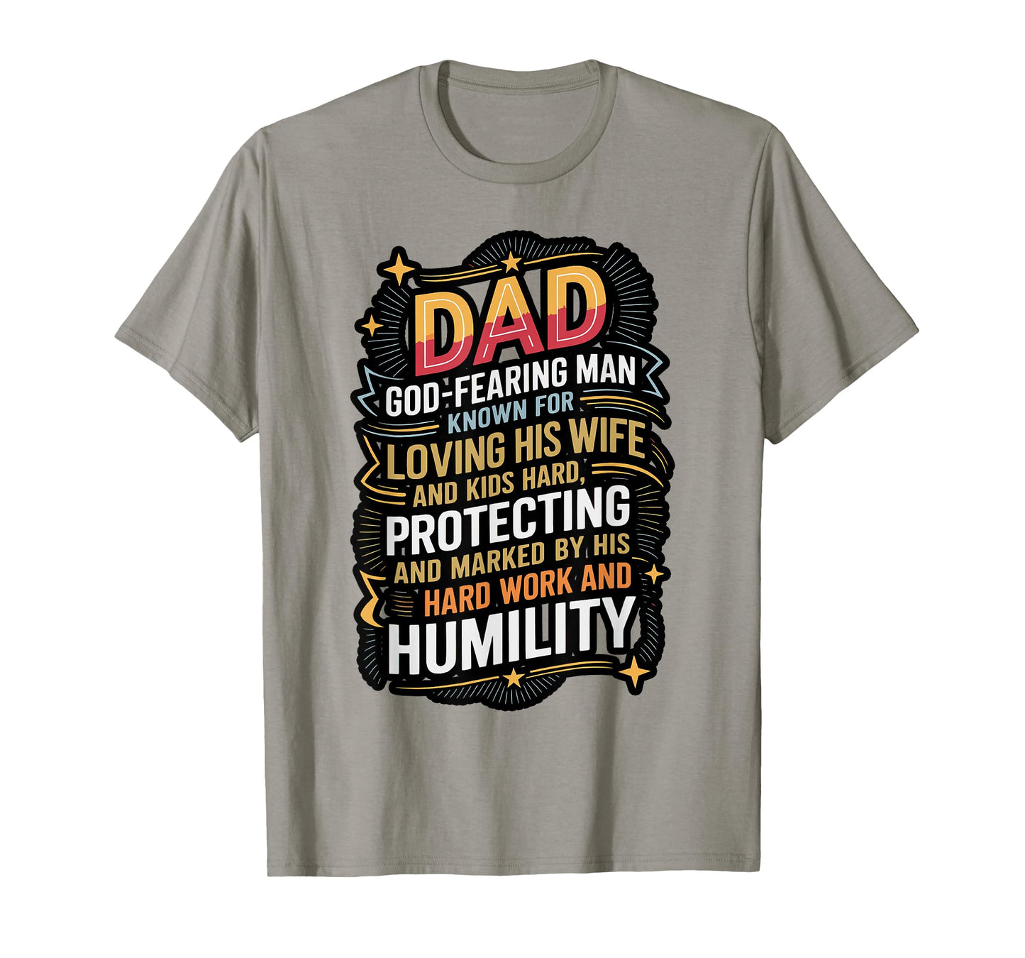 Christian Dad Definition God Religious Roman Catholic Father T-Shirt