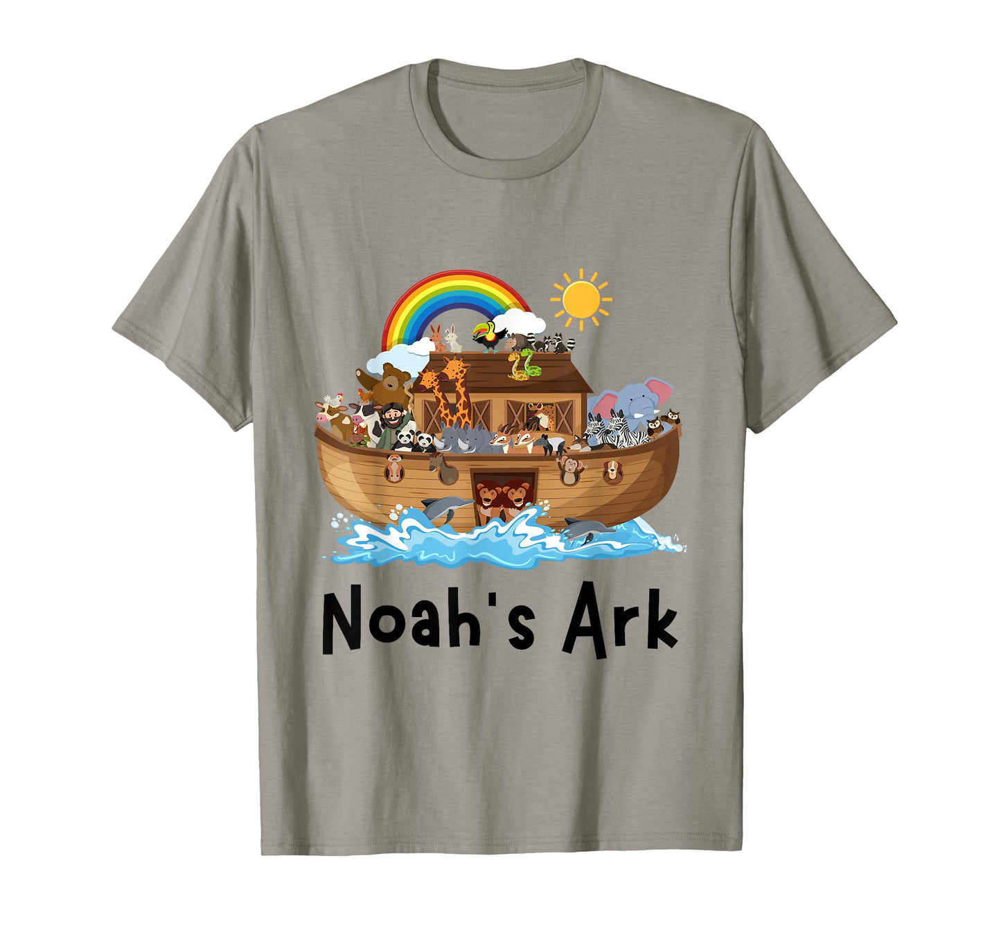 Christian Faith Noah's Ark Sunday School Student Rainbow T-Shirt