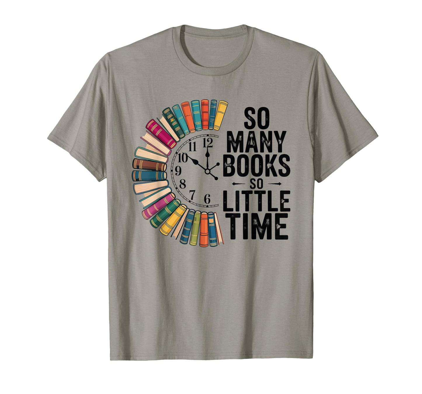 So Many Books Little Time, Retro Bookish Book Lover T-Shirt