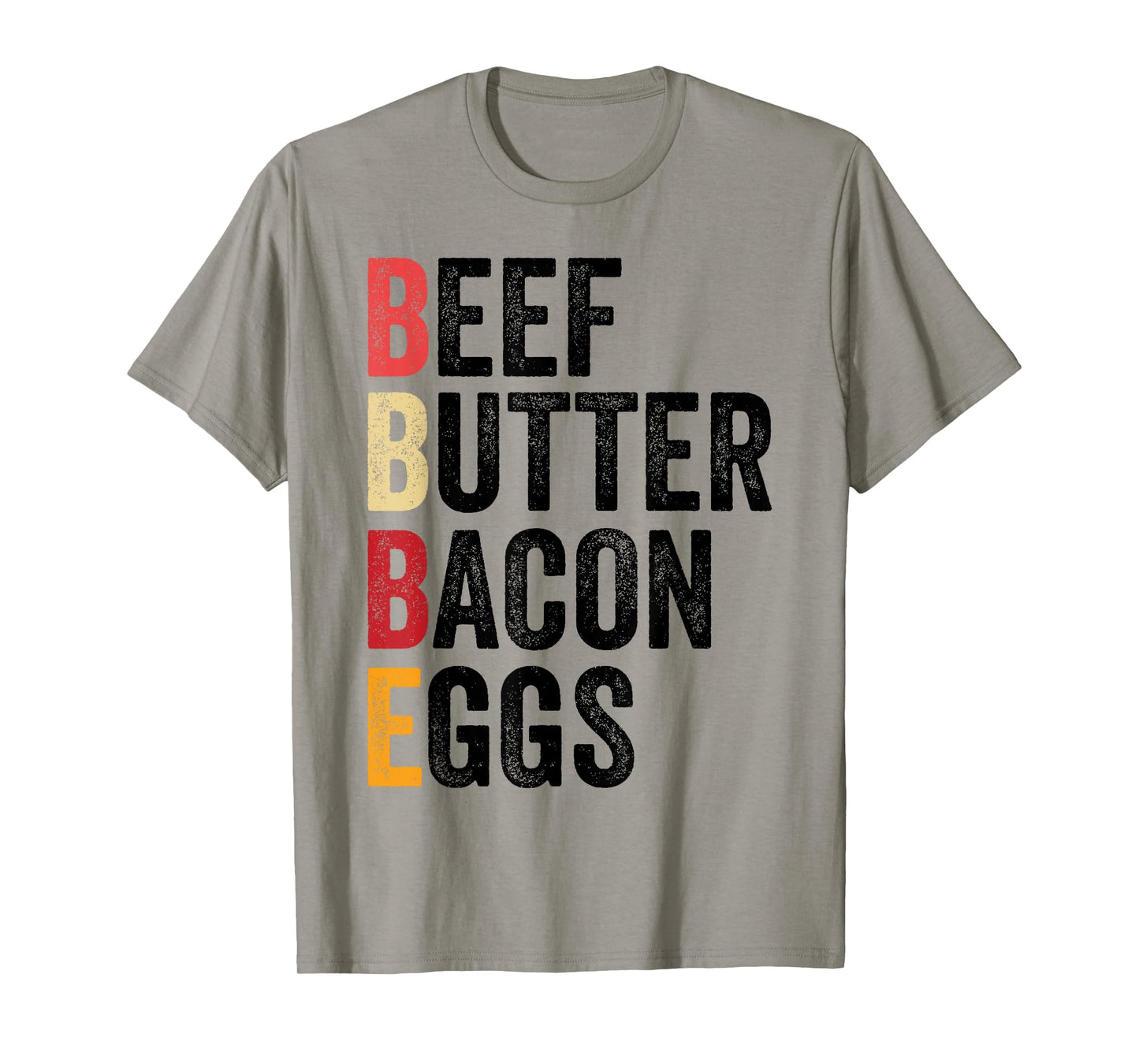 Beer Beef Butter Bacon Eggs T-Shirt