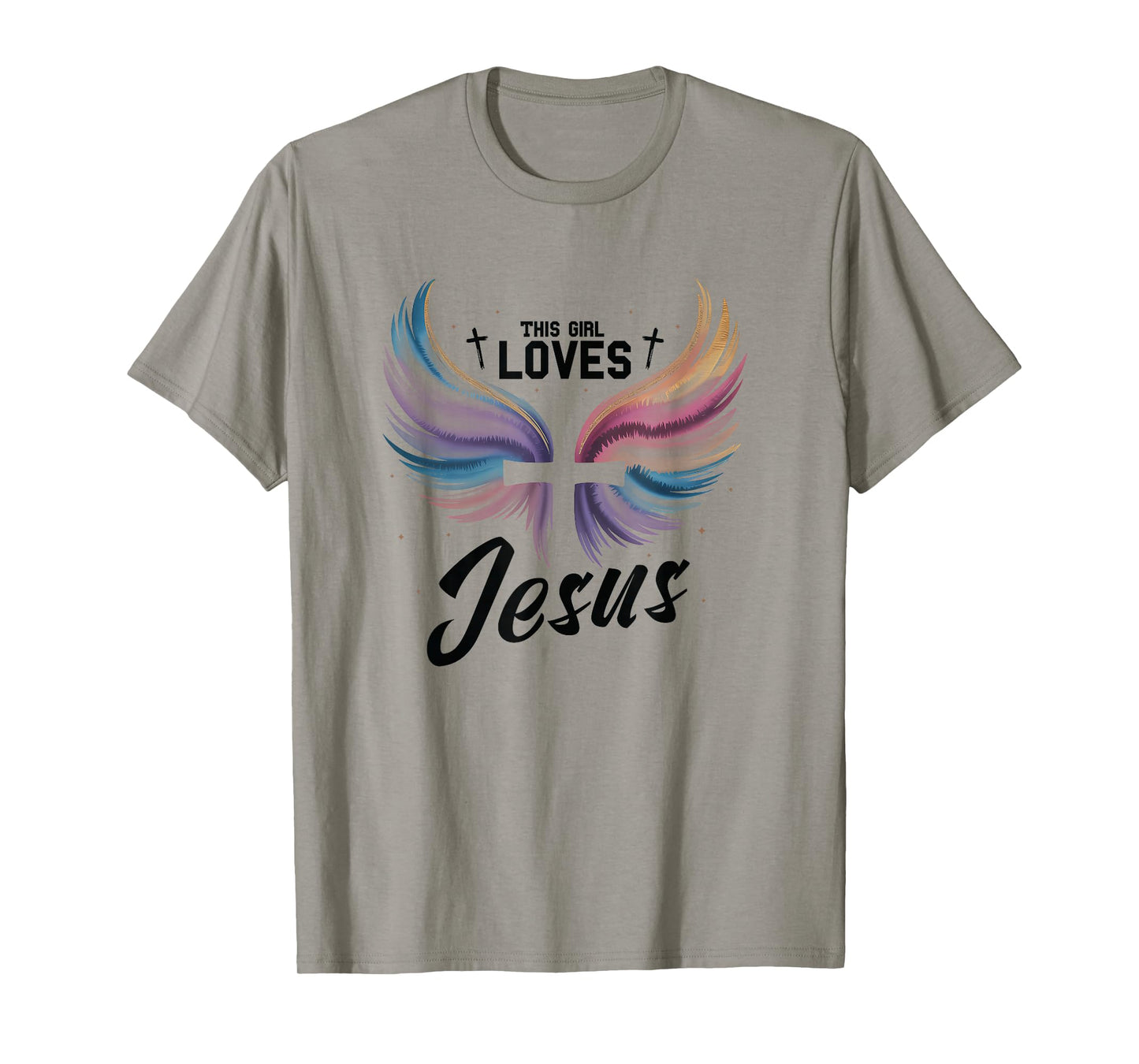 This Girl Loves Jesus Christian Girl Jesus T-Shirt