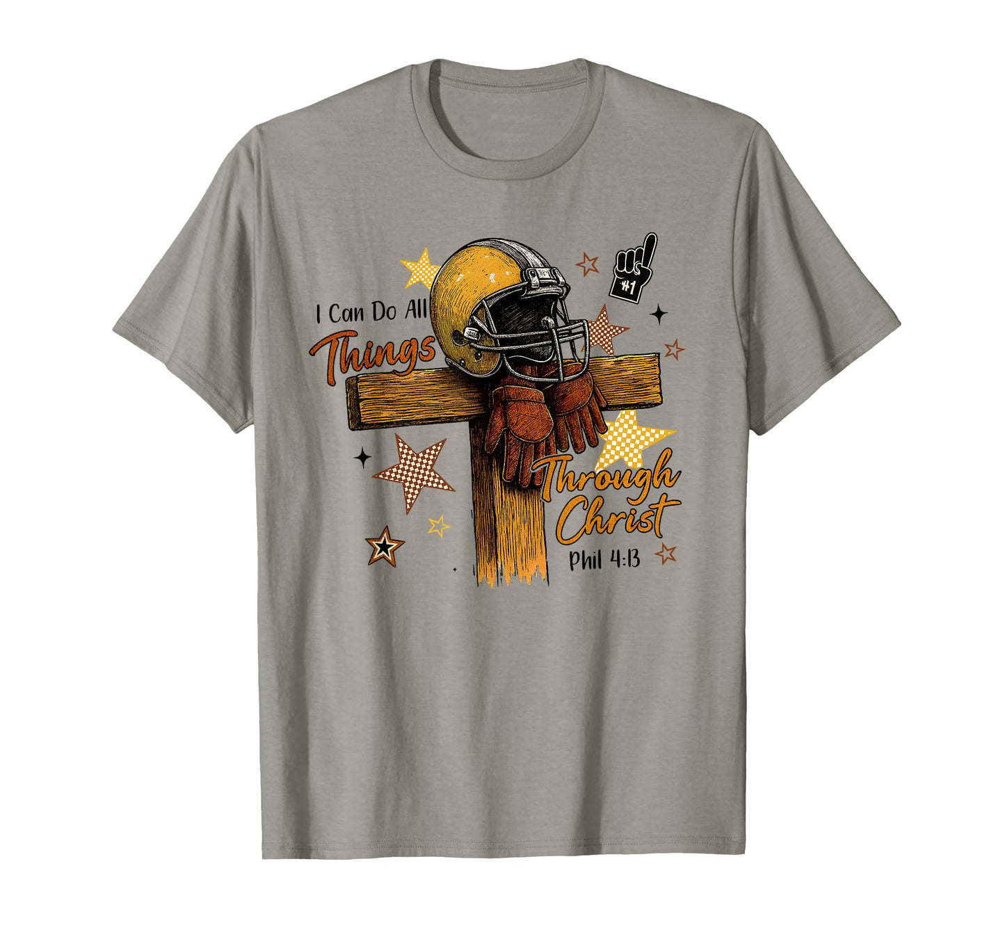 Autumn Pumpkin I Can Do All Things Through Christ, Phil 4:13 T-Shirt