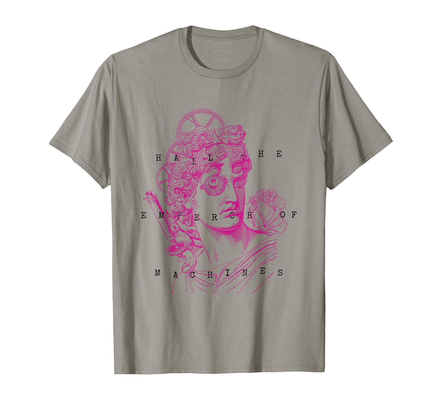 Emperor of Machines Steampunk God Classic Art T-Shirt
