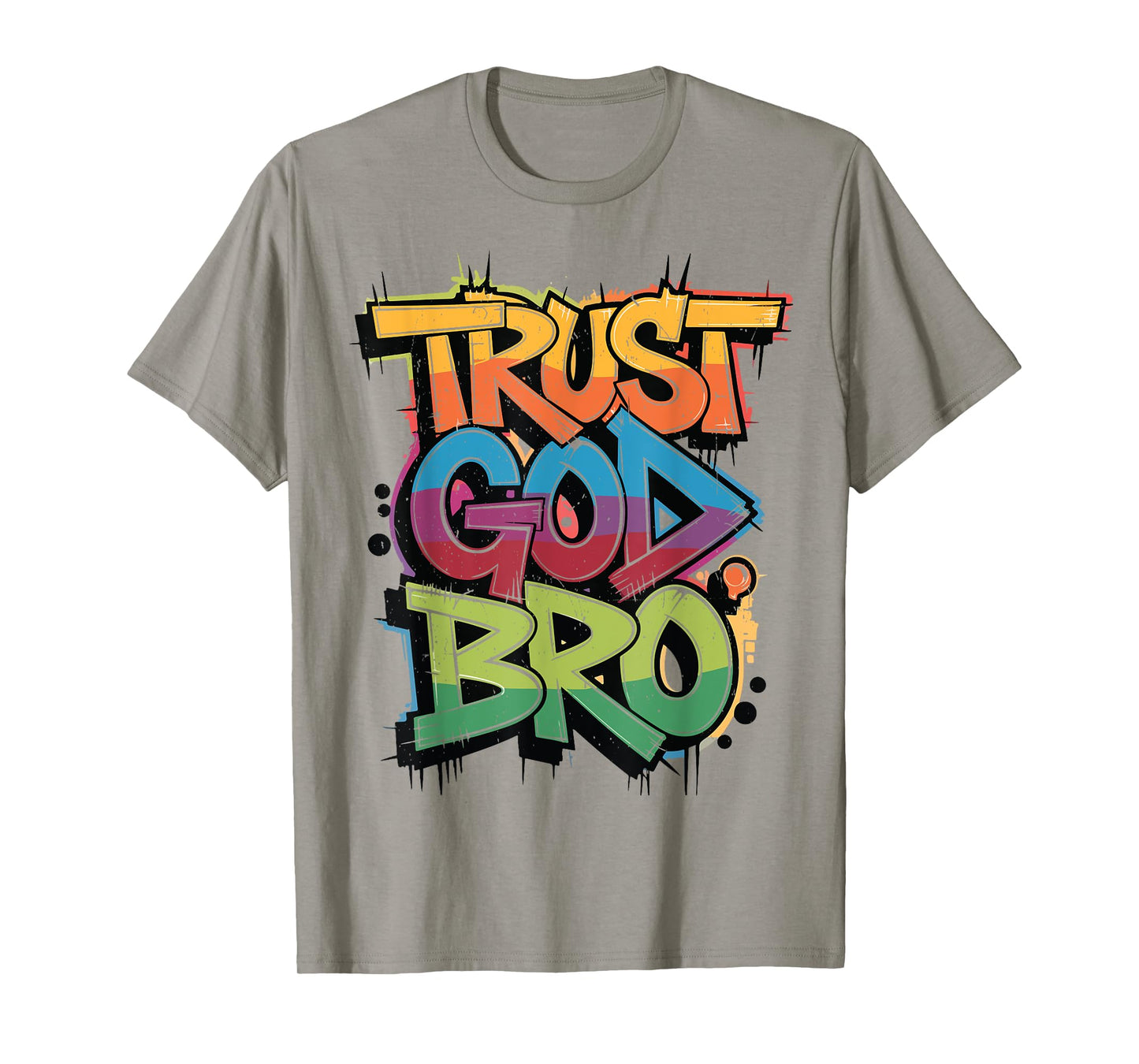 Youth Trust God Bro Funny Christian Boy Son Brother Toddler T-Shirt