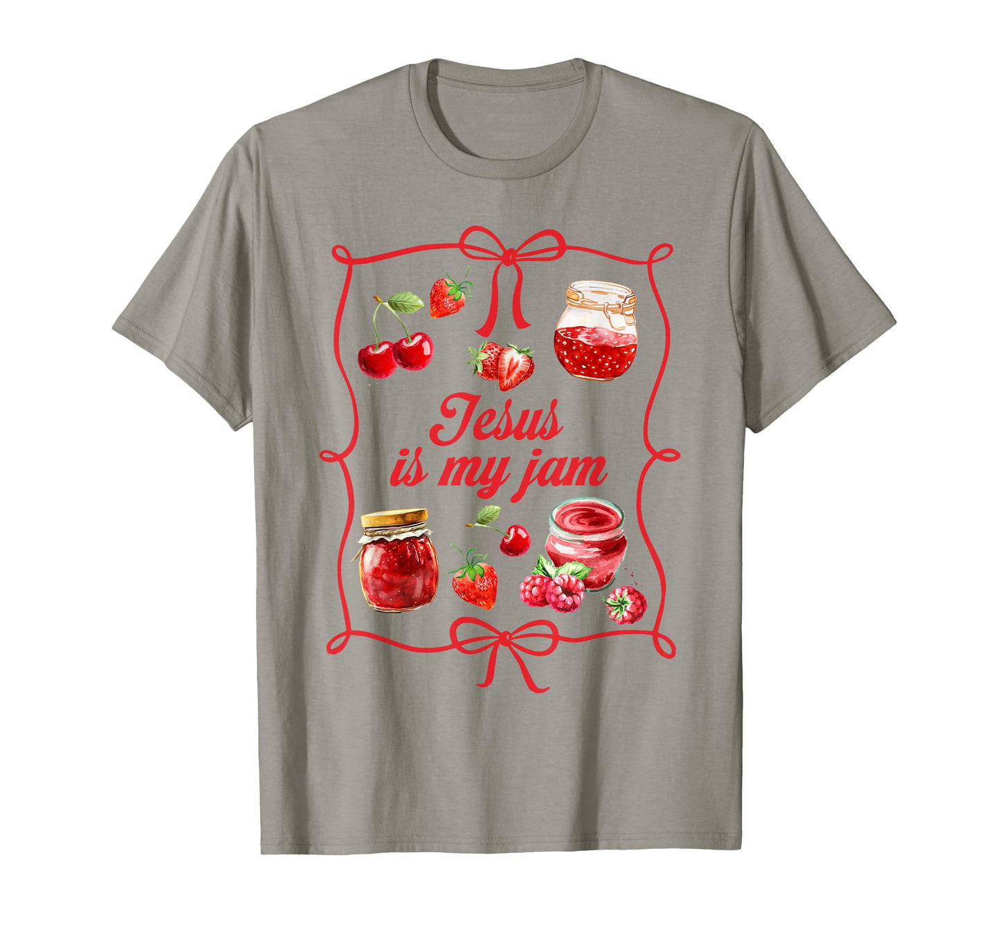 Christian Faith Religious Strawberry Jesus That is My Jam T-Shirt