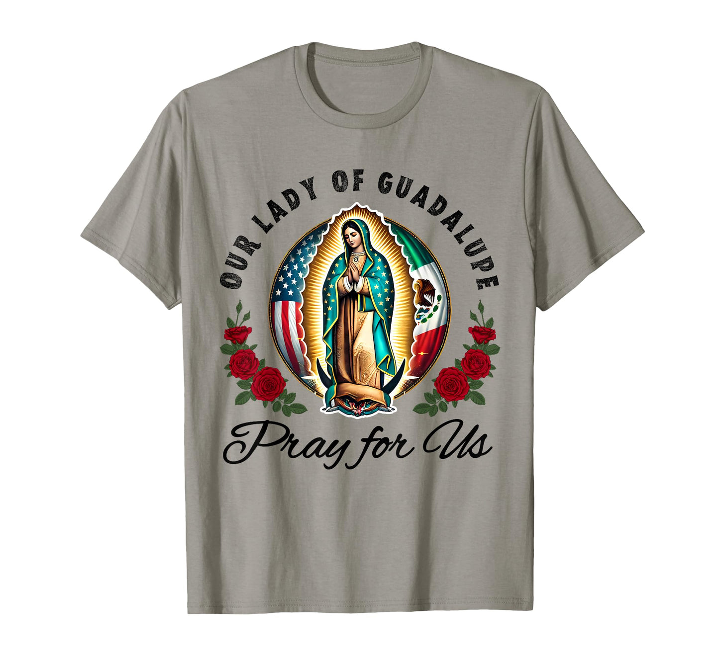 Our Lady of Guadalupe Saint Virgin Mary Virgen de Guadalupe T-Shirt